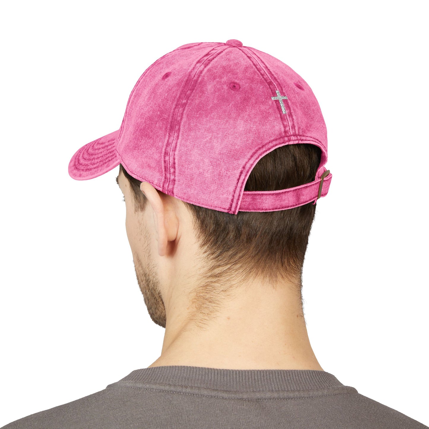 Look Up Embroidered Vintage Cap