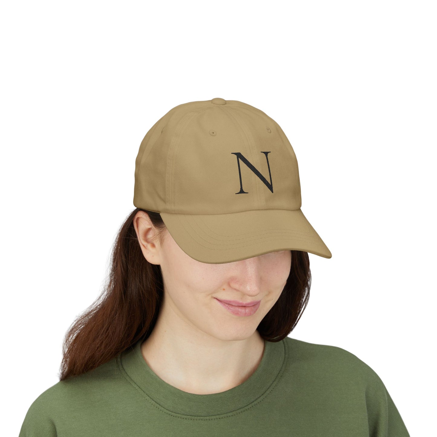 Wear My Story Embroidered Initial Hat - Letter Non the Classic Dad Cap