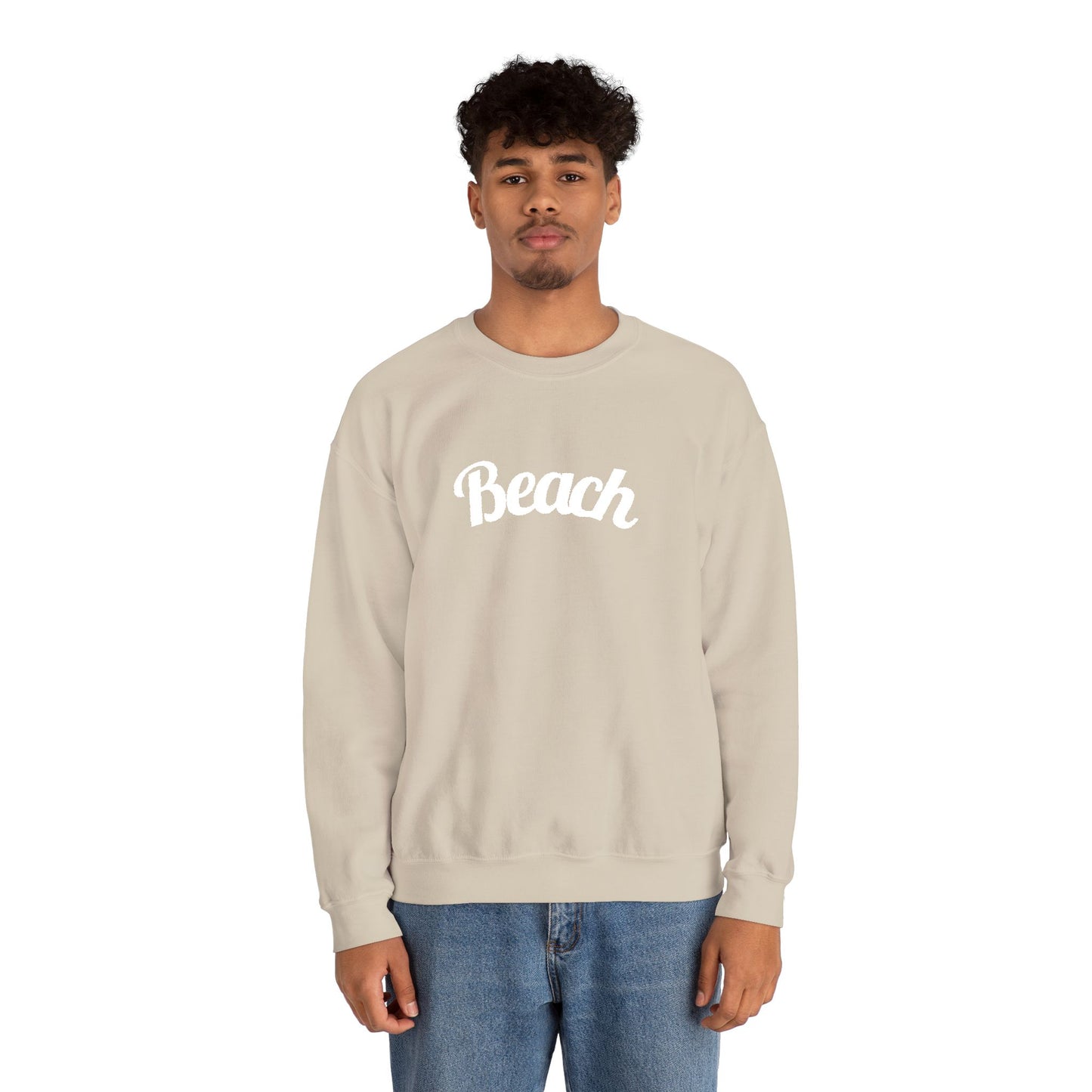 Beach Cozy Crewneck Sweatshirt