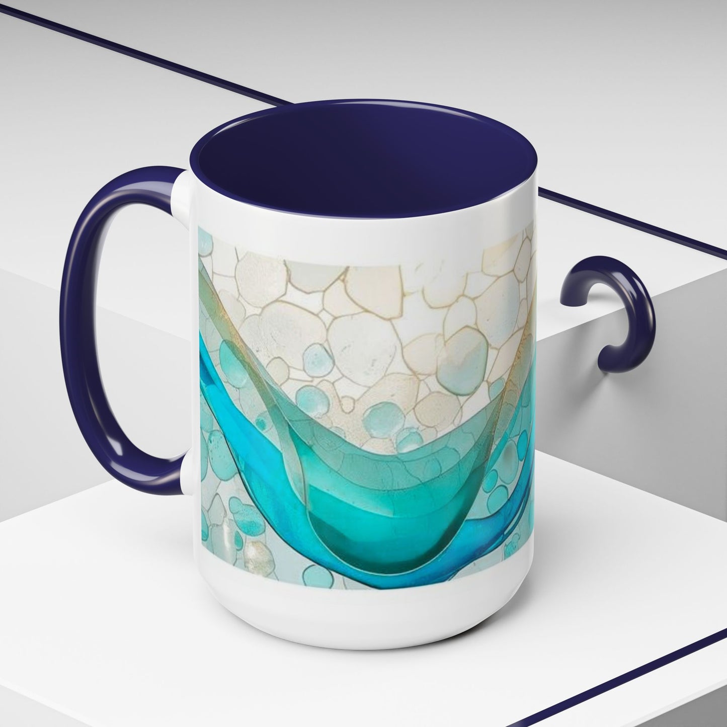 Sea Glass Ocean Wave Mug – 11oz/15oz