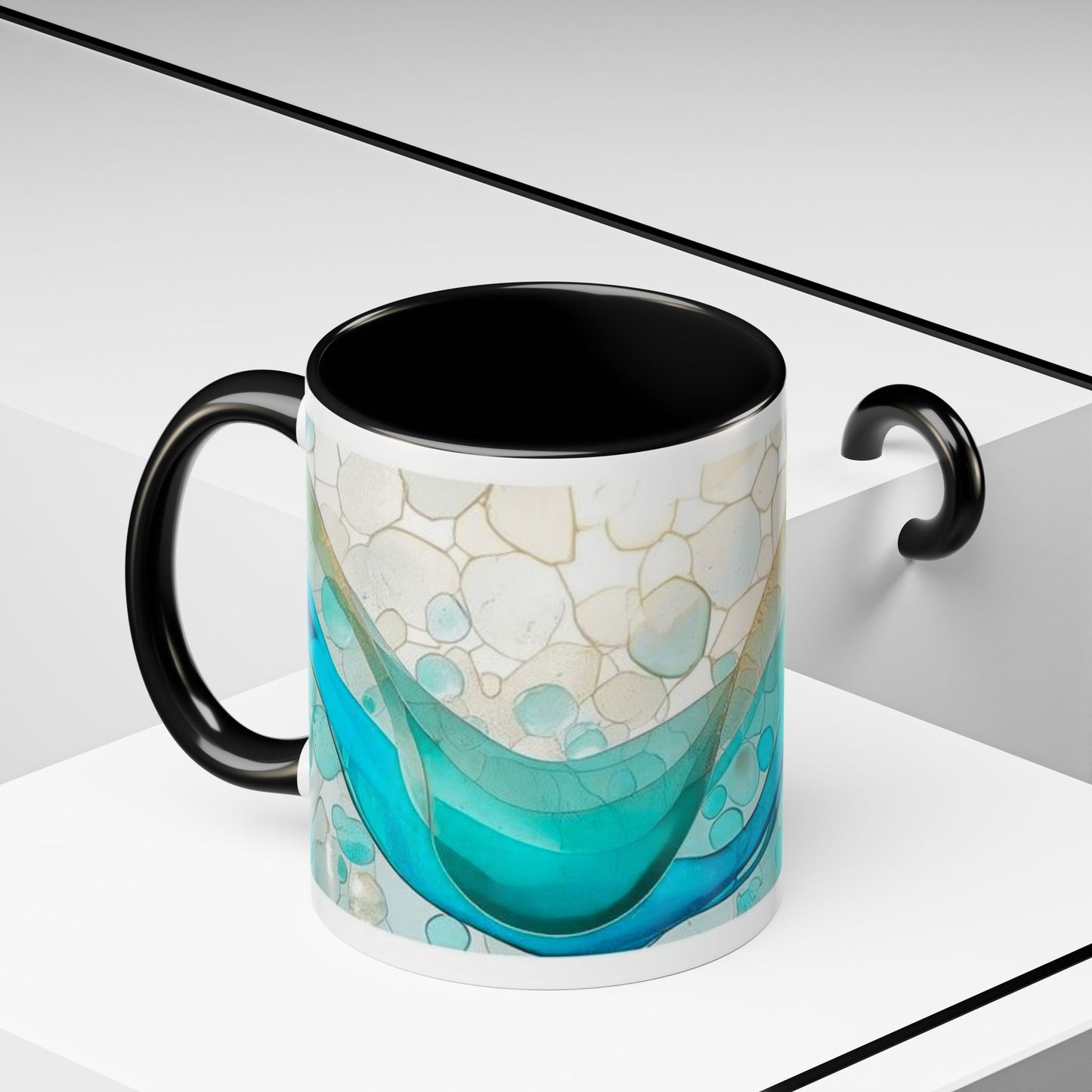 Sea Glass Ocean Wave Mug – 11oz/15oz