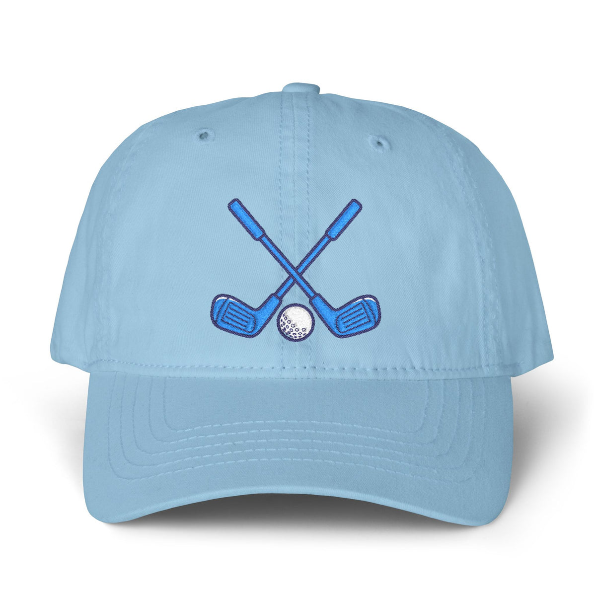 Coastal Fairway Embroidered Golf Hat – Women’s Pigment Dyed Golf Cap | Minimalist Country Club Style