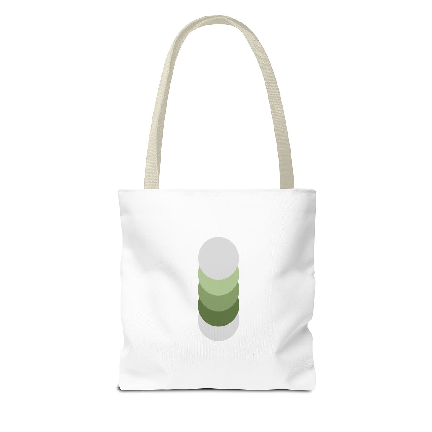 Stay Centered Minimalist Tote Bag – Neutral Wellness Aesthetic Canvas Tote | Sage Green Modern Everyday Carryall