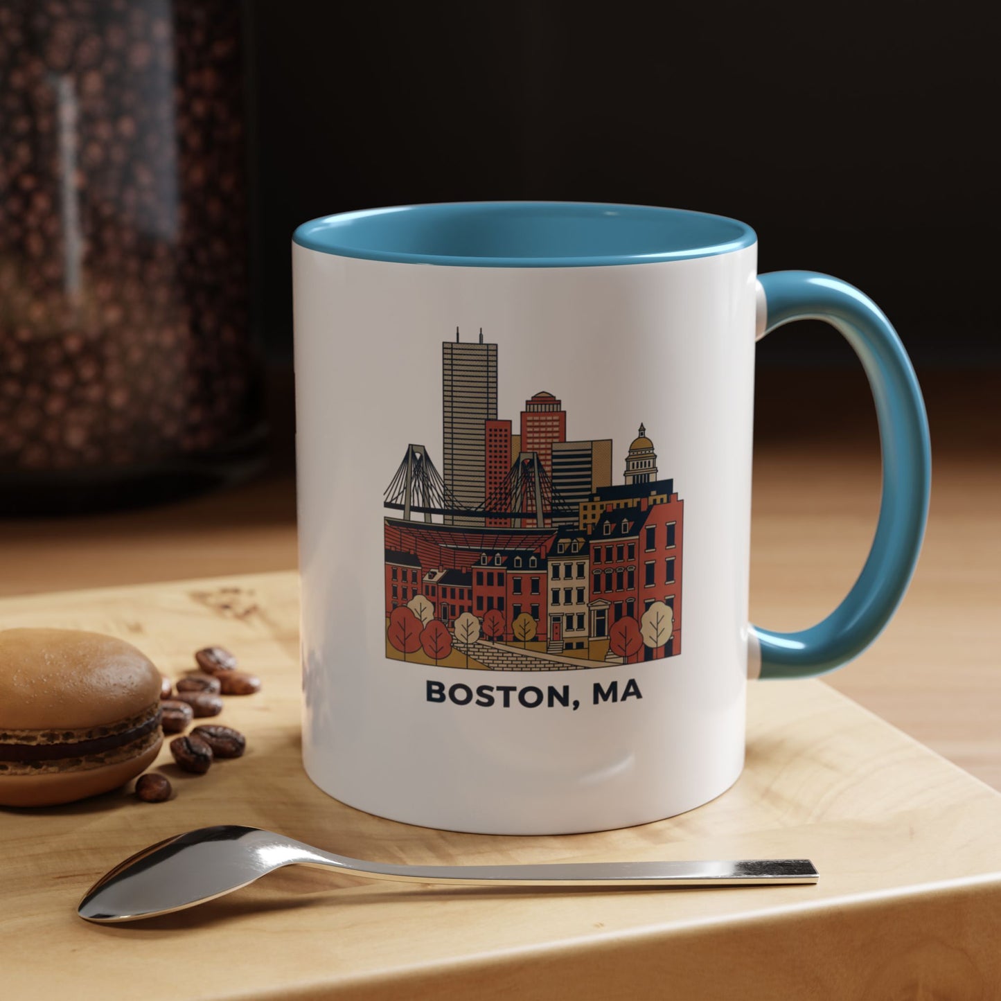 Boston Skyline Mug – 11oz/15oz