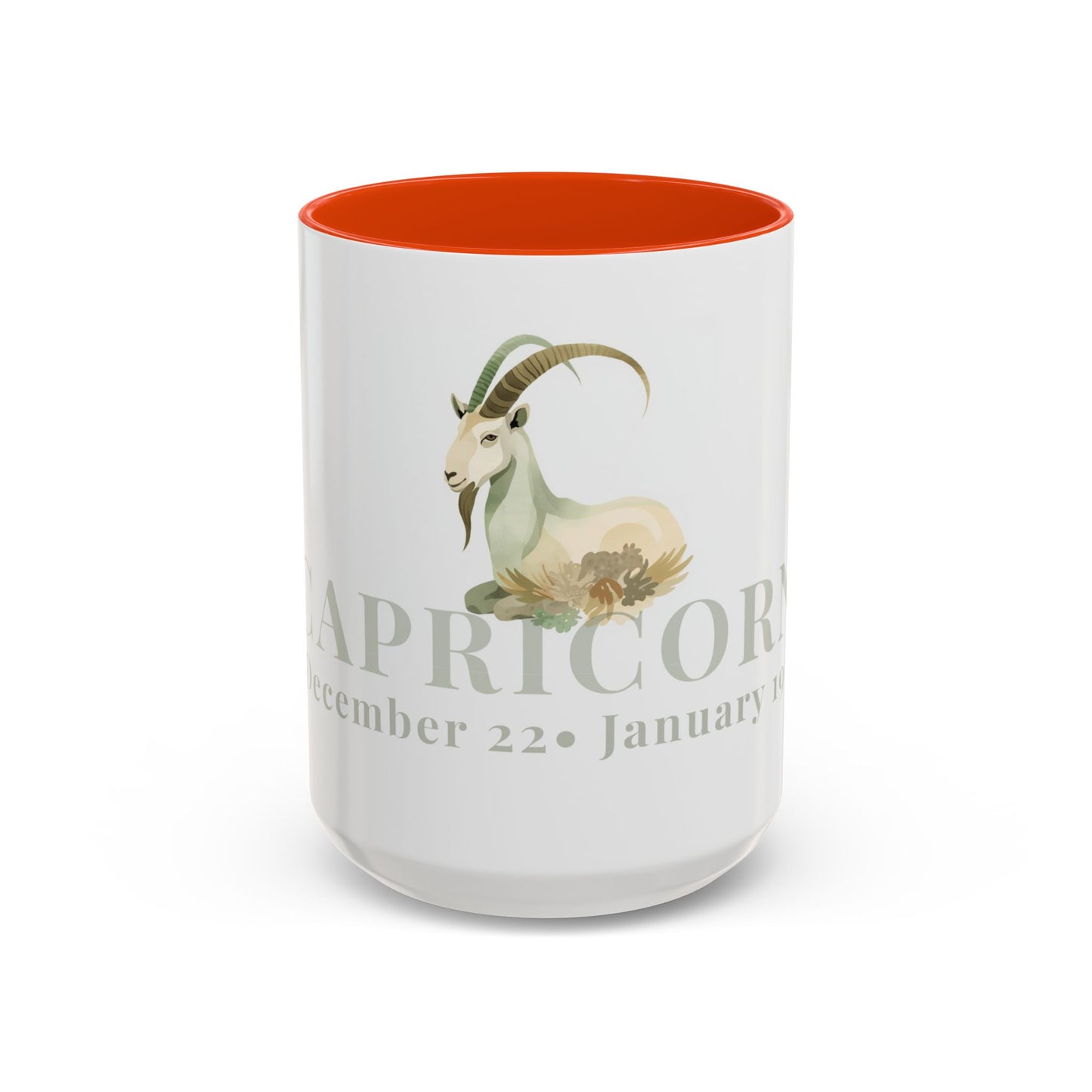 Capricorn Zodiac Mug - December 22- January 19 Astrology Coffee Cup - The Goat  Zodiac Sign Mug - 15 oz.