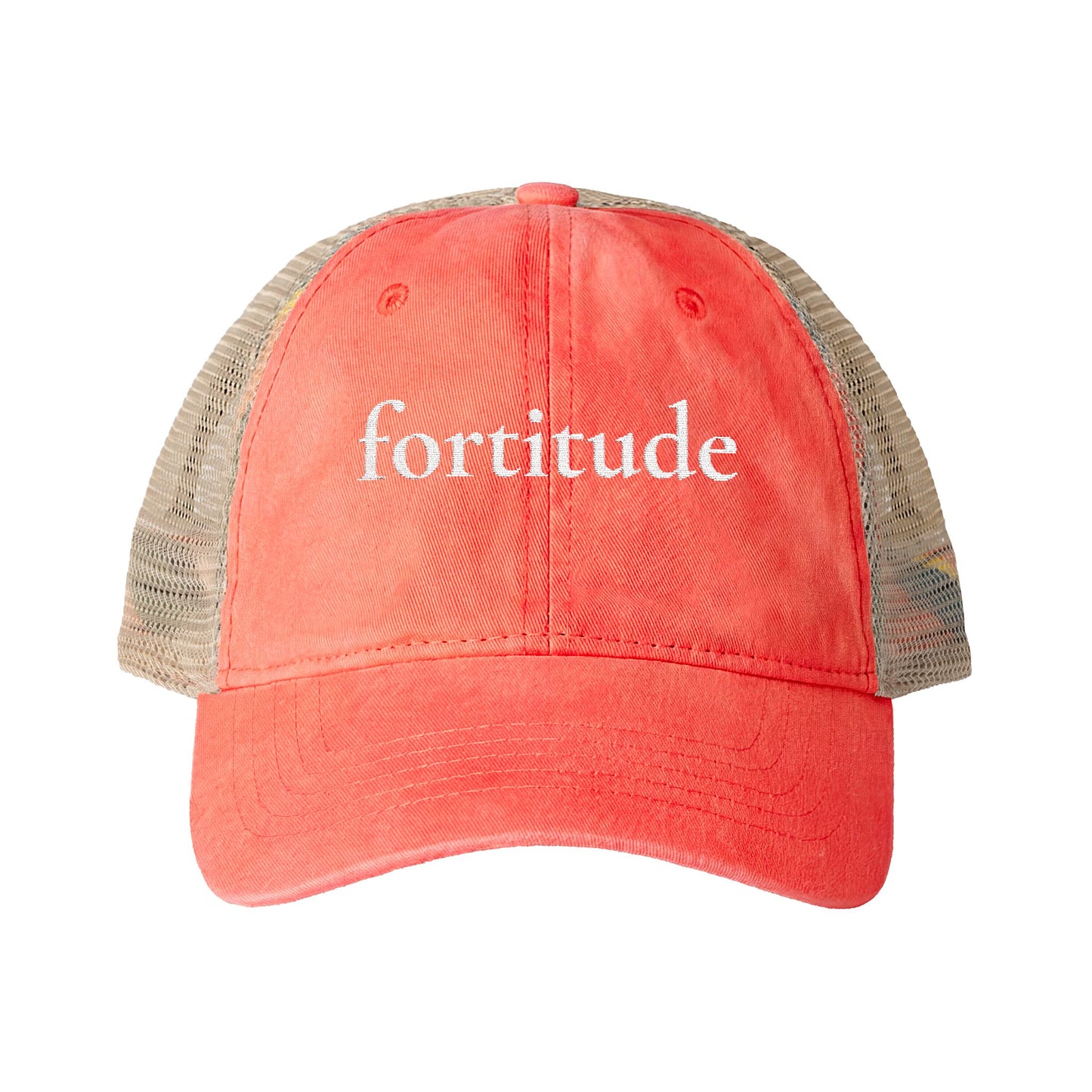 Fortitude Women's Washed Mesh-Back Cap
