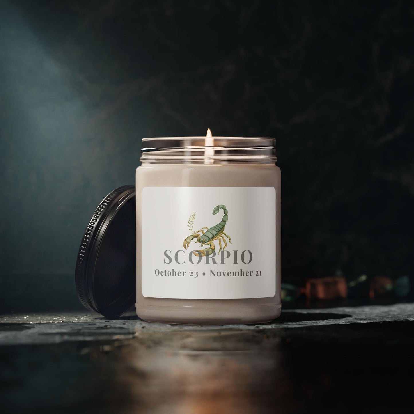 Scorpio Soy Candle — October 23 to November 21