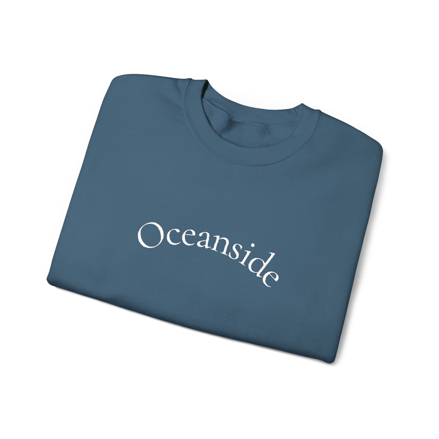 Oceanside Crewneck Sweatshirt — Casual Coastal Pullover