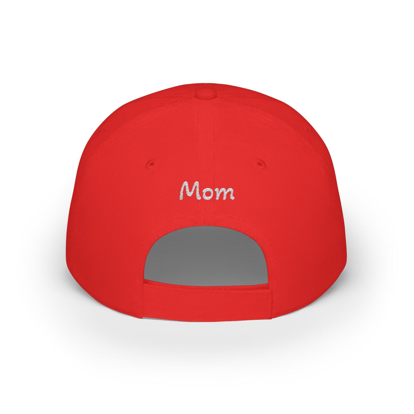 Black-Eyed Susan Mom Cap — Low Profile Baseball Hat with Embroidered flower