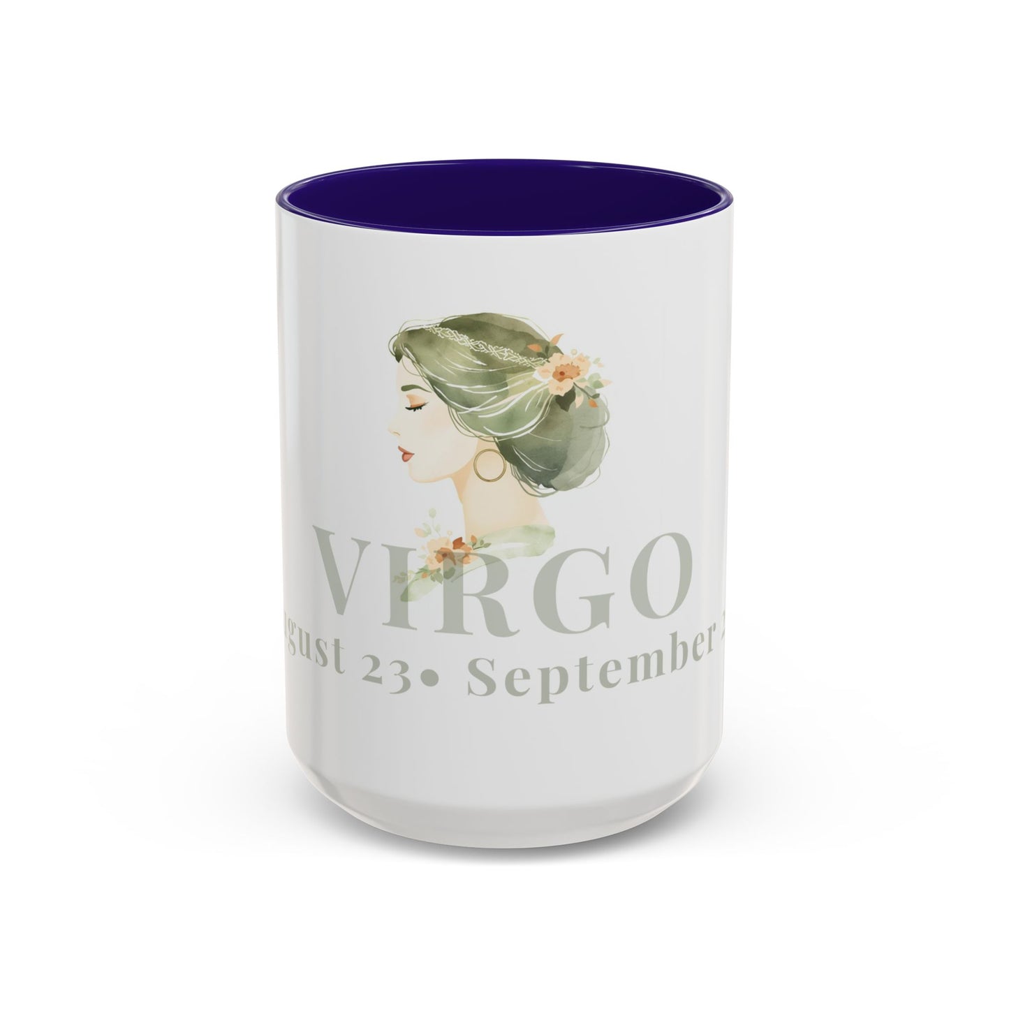 Virgo Zodiac Mug - August 23-September 22 Astrology Coffee Cup - Virgo Maiden Zodiac Sign Mug - 15 oz.