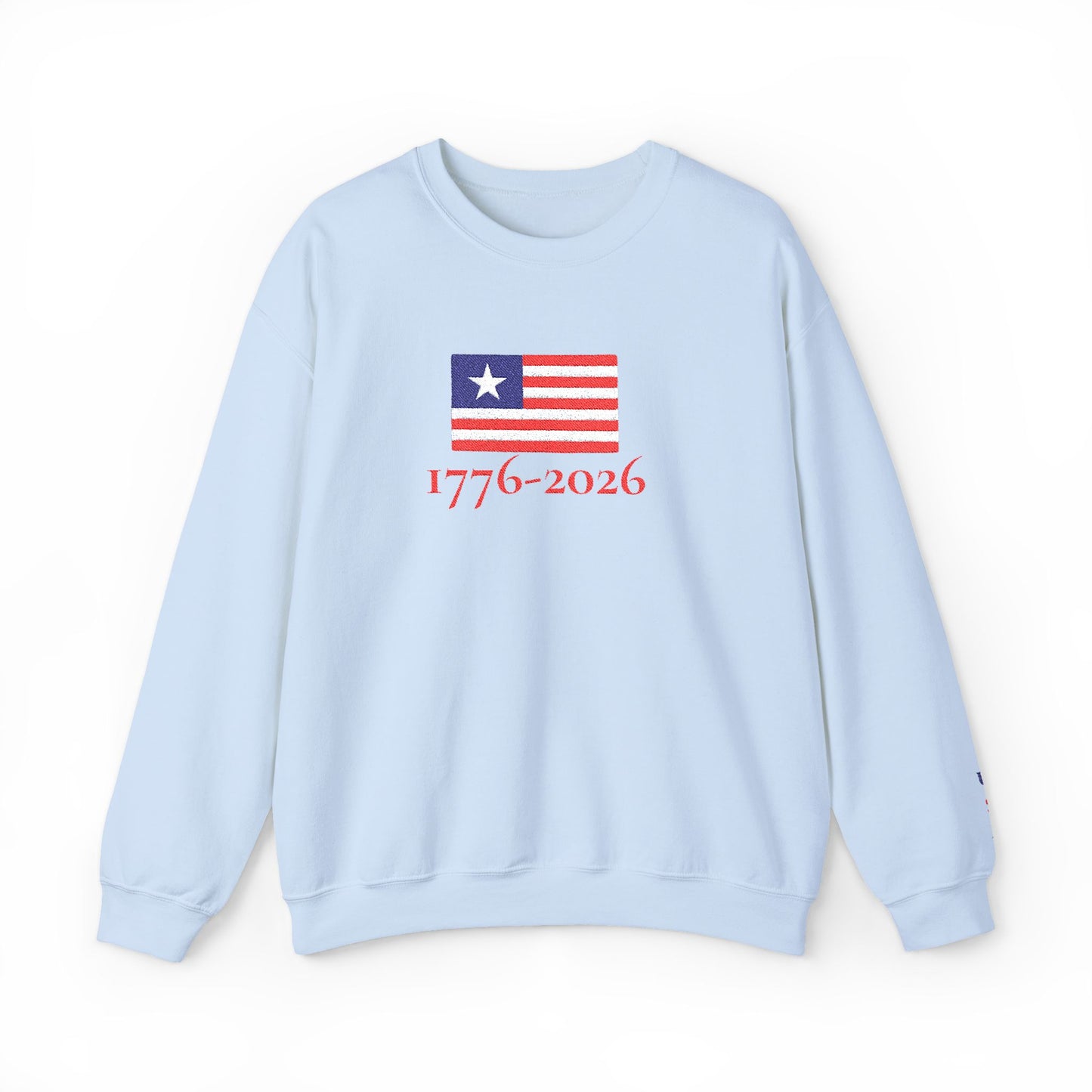 USA  1776–2026 Patriotic Crewneck Sweatshirt