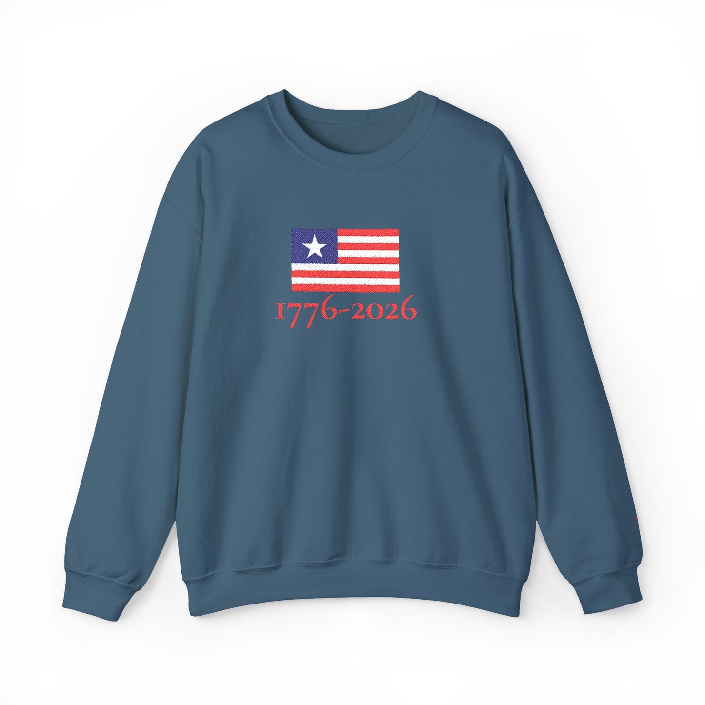 USA  1776–2026 Patriotic Crewneck Sweatshirt