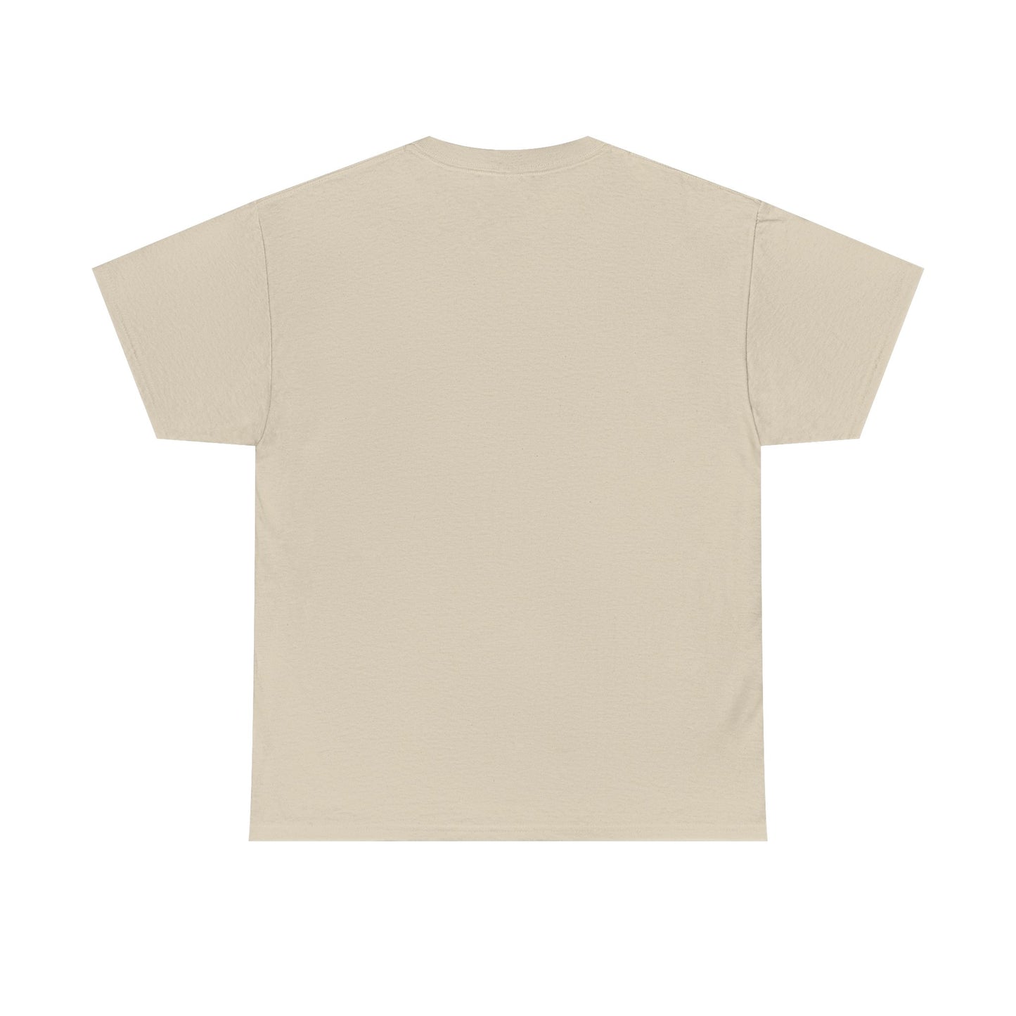 Essentials Embroidered Unisex Heavy Cotton Tee | Daily Ease Curved Text T-Shirt | Minimalist Everyday Shirt