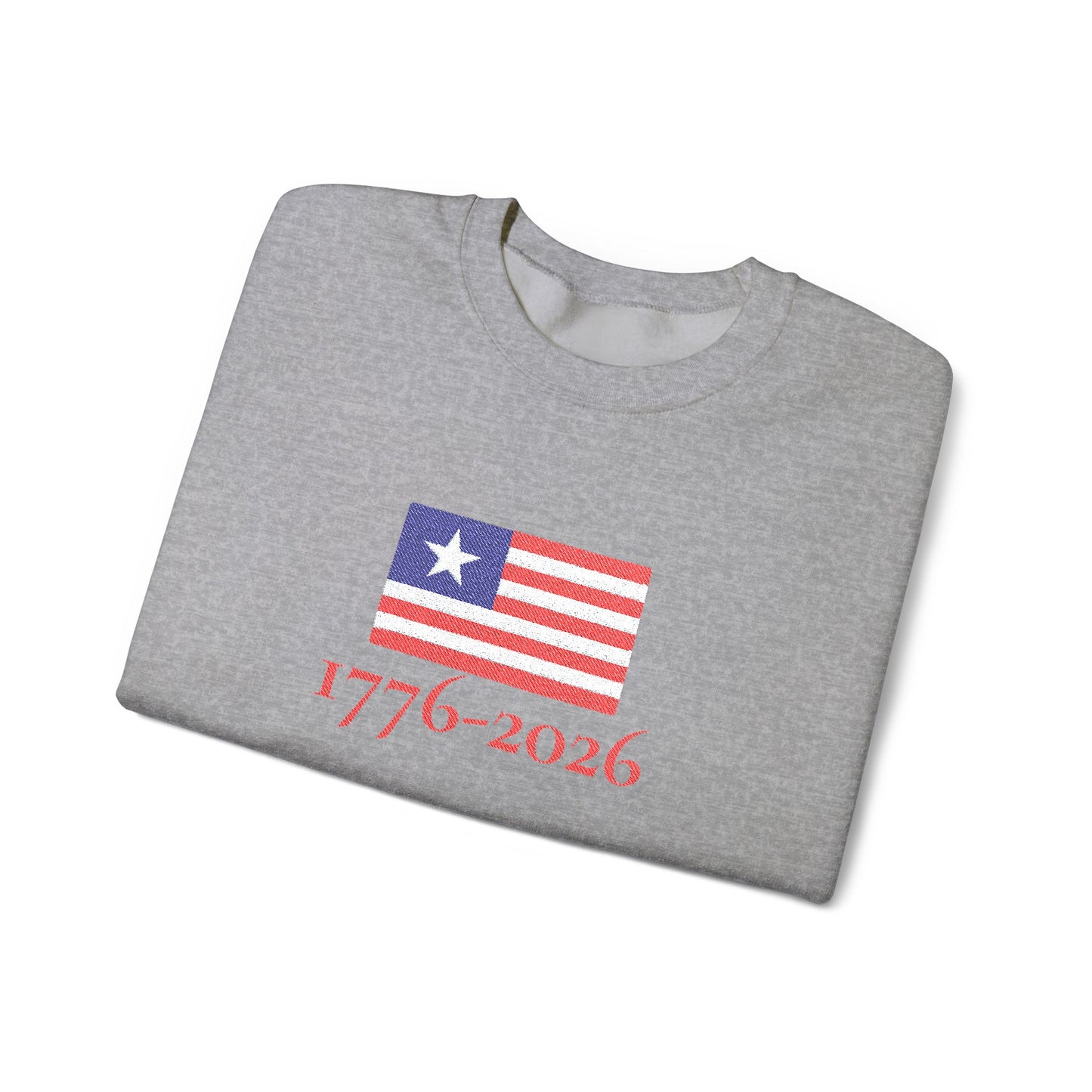 USA  1776–2026 Patriotic Crewneck Sweatshirt