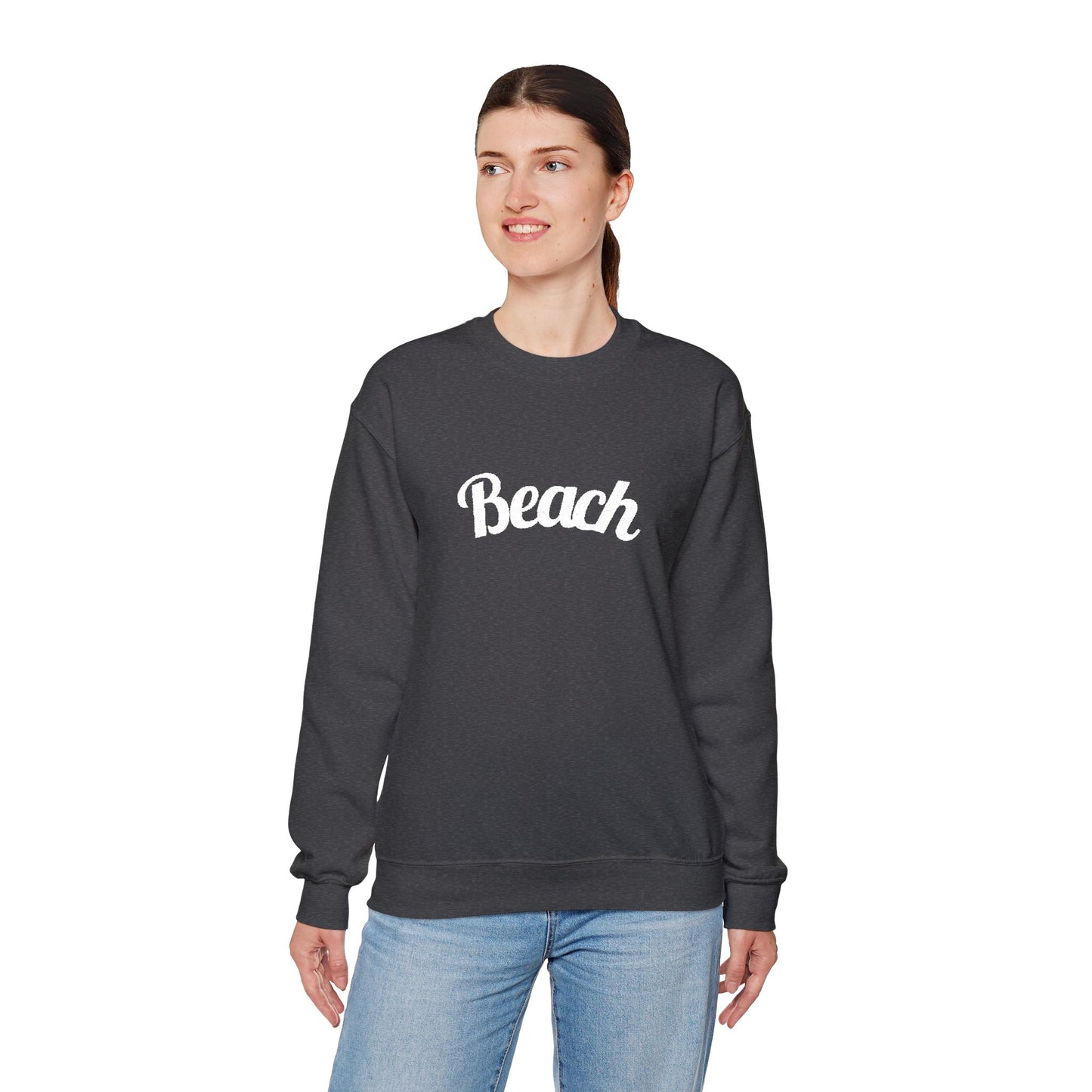 Beach Cozy Crewneck Sweatshirt