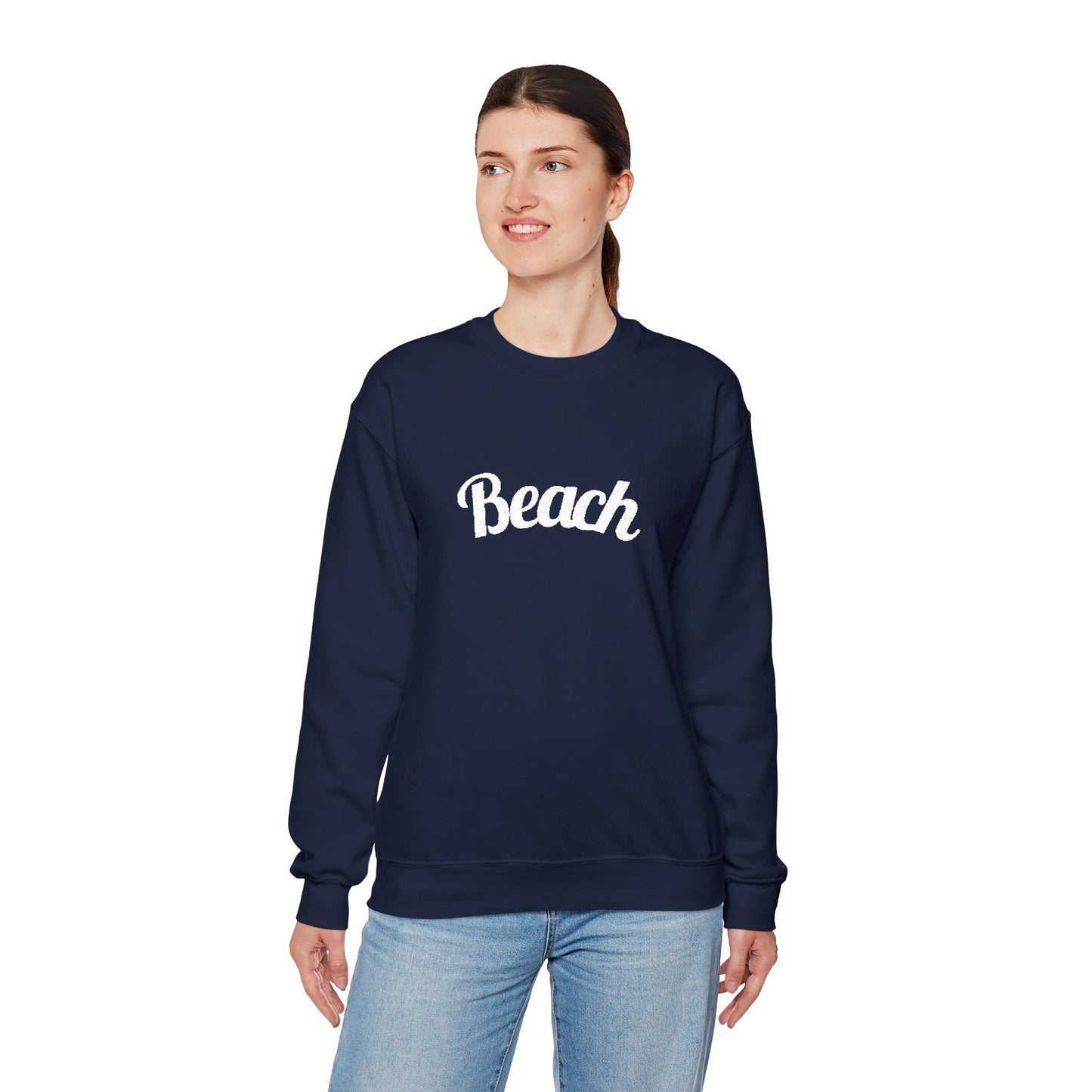 Beach Cozy Crewneck Sweatshirt
