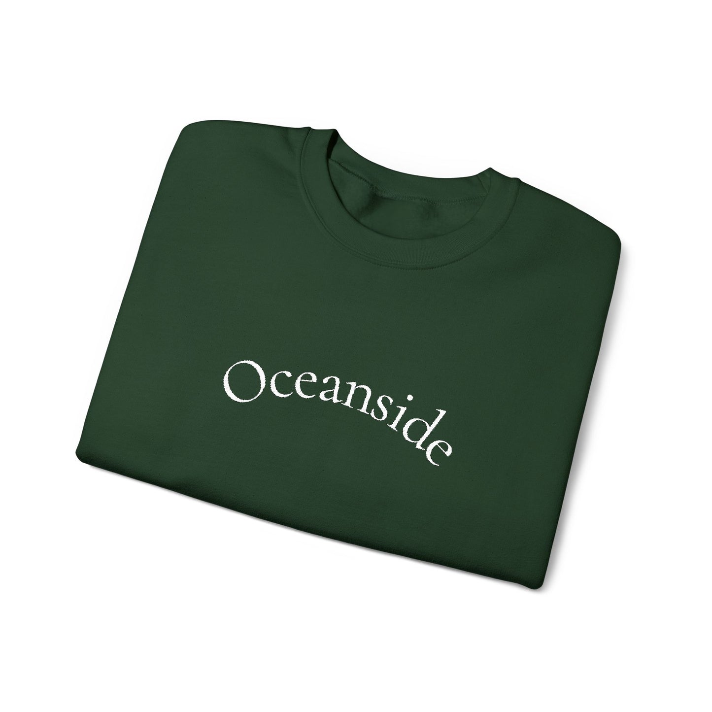 Oceanside Crewneck Sweatshirt — Casual Coastal Pullover