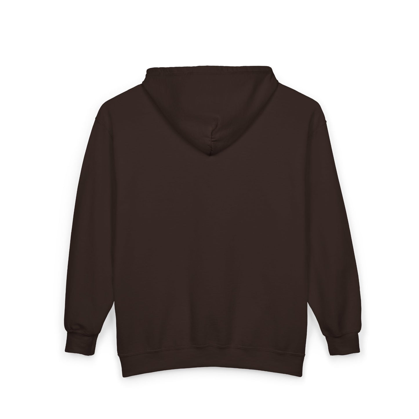 Minimal Wave Zip Hoodie — Subtle Coastal Graphic Full-Zip Sweatshirt