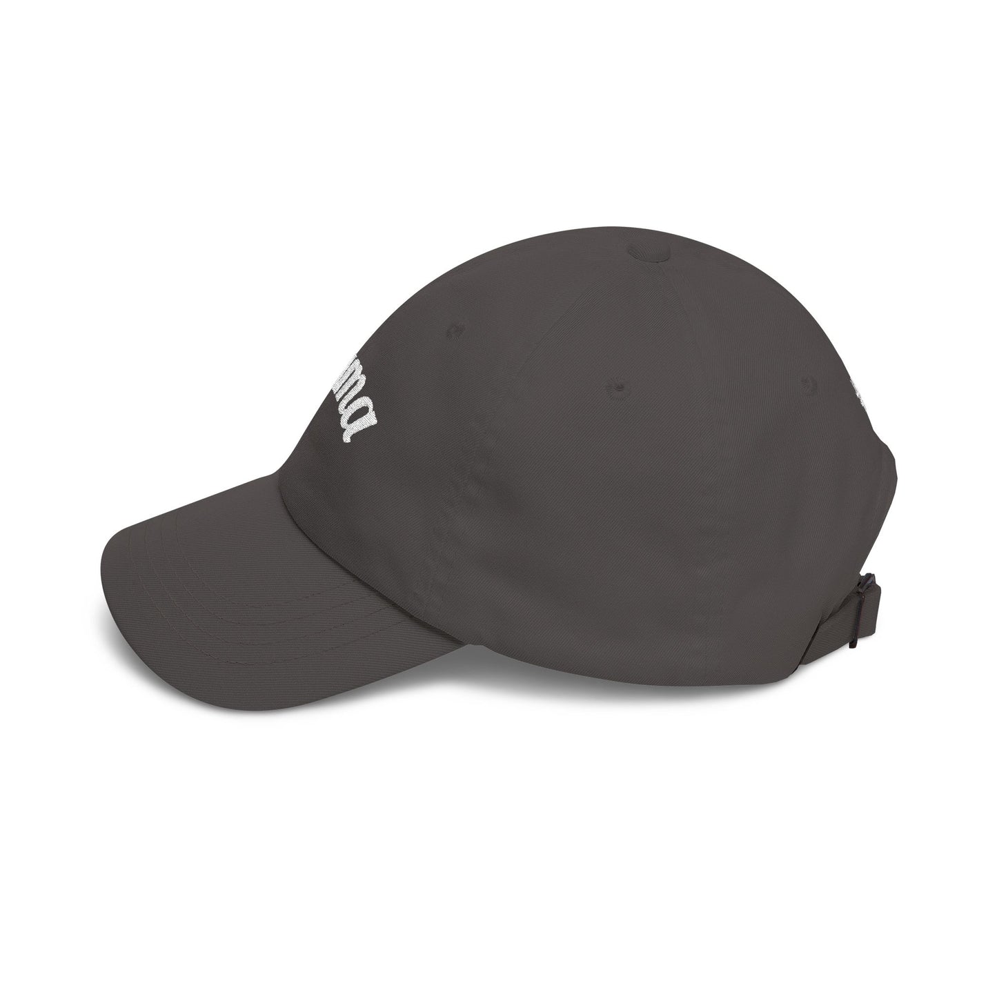 Mama Script embroidered baseball Cap - # 1 back detail