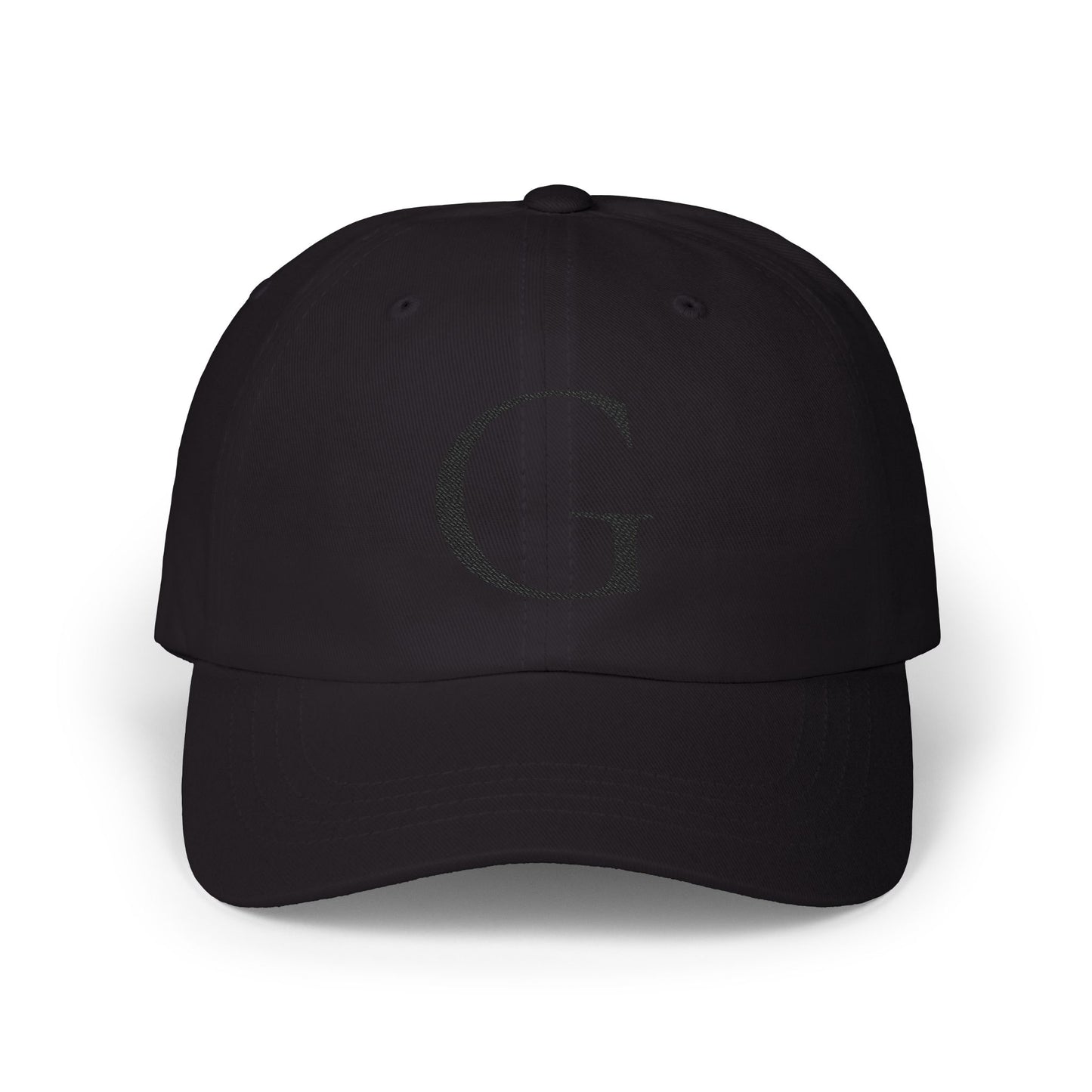 Wear My Story Embroidered Initial Hat - Letter G on the Classic Dad Cap