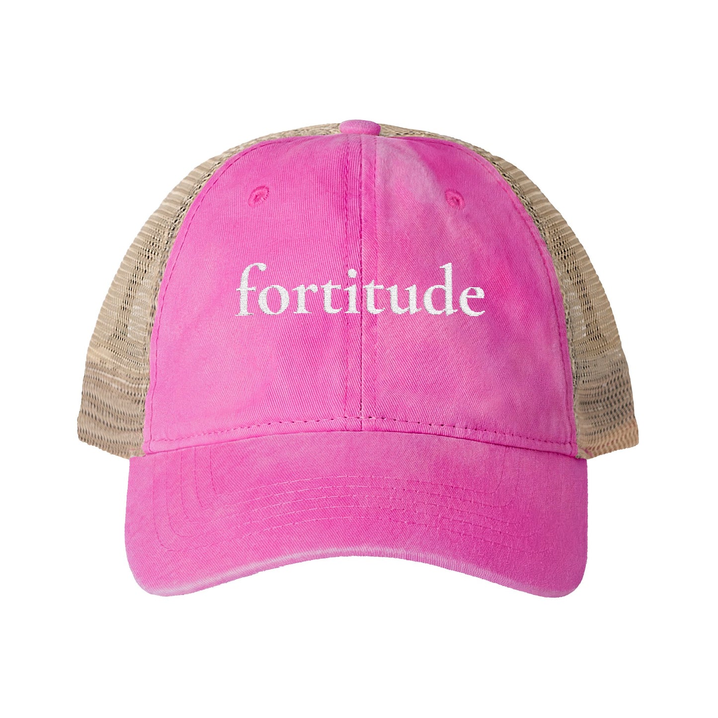 Fortitude Women's Washed Mesh-Back Cap