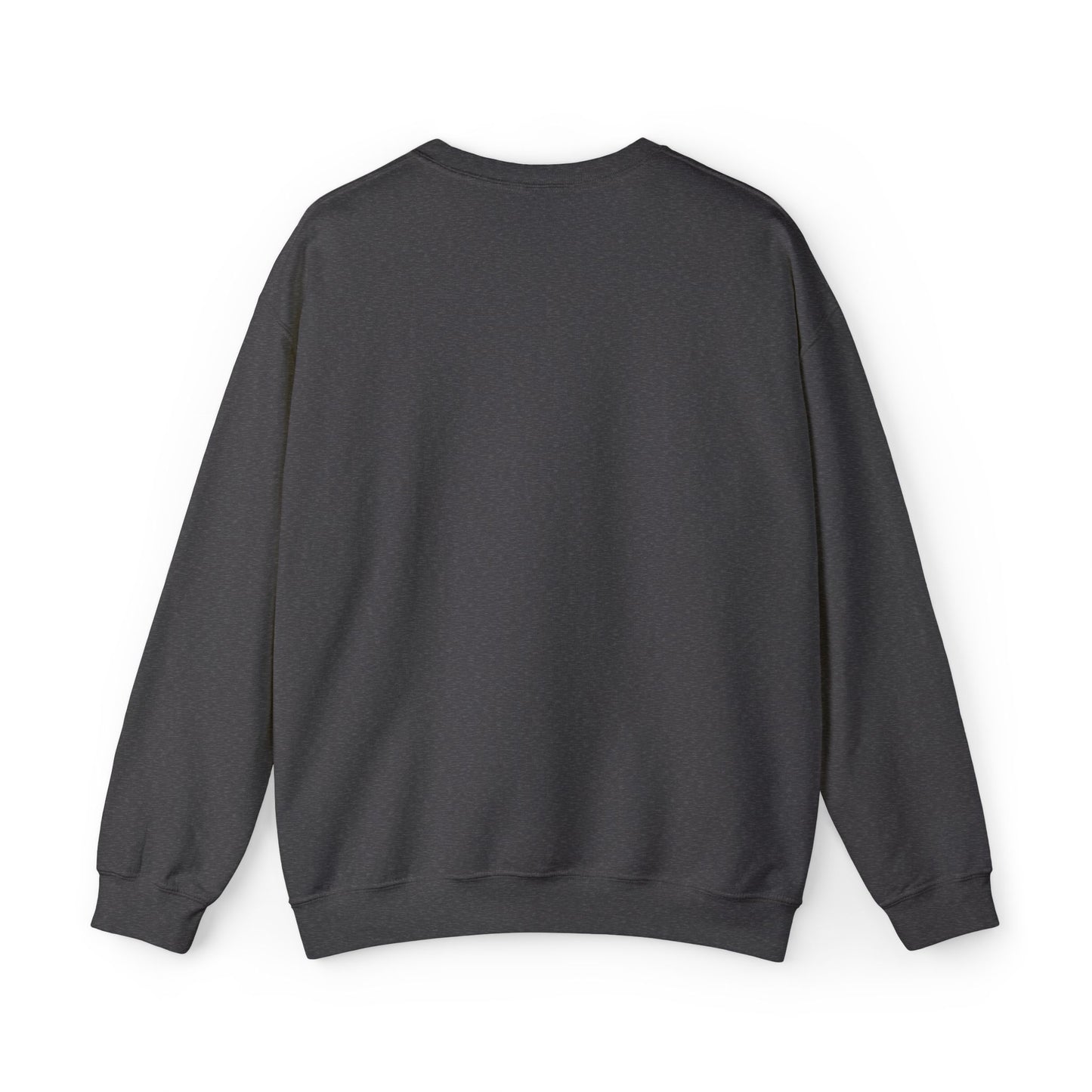 Coastal Crewneck Sweatshirt — Minimal Nautical Wave Graphic
