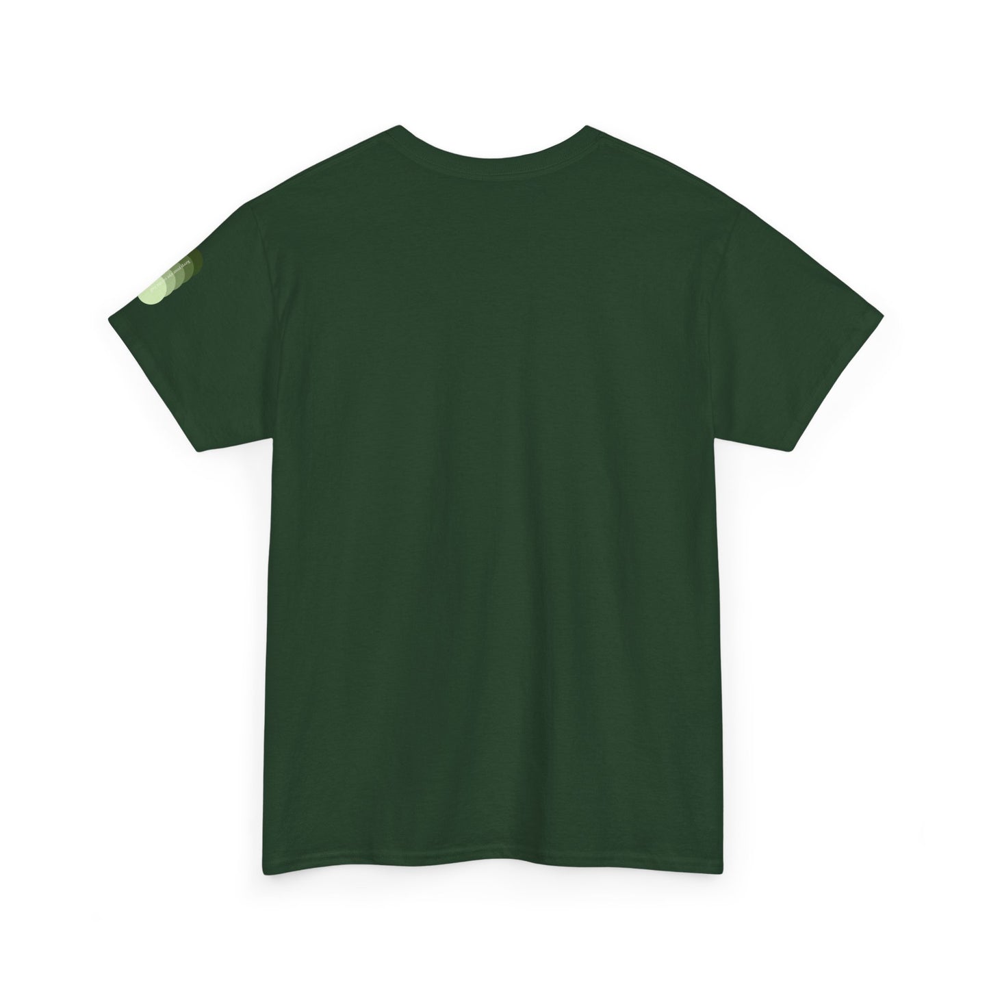 Sea Glass Drift Unisex Heavy Cotton Tee – Abstract Coastal Wave Graphic Shirt | Minimalist Sage Green Aesthetic Tee