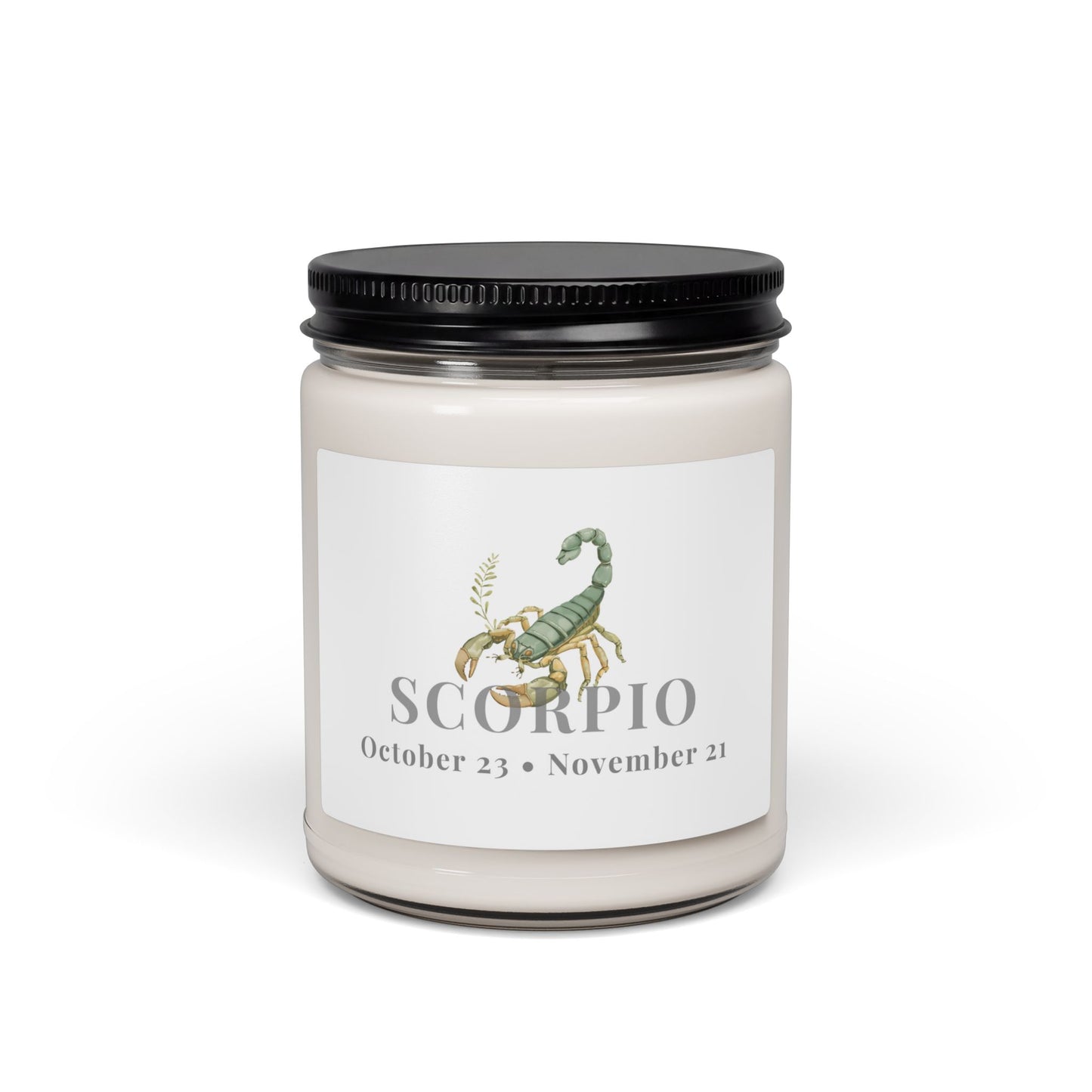 Scorpio Soy Candle — October 23 to November 21