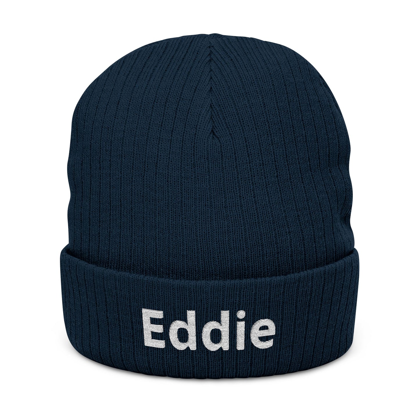 Ribbed Knit Beanie (Embroidery) personalized hat