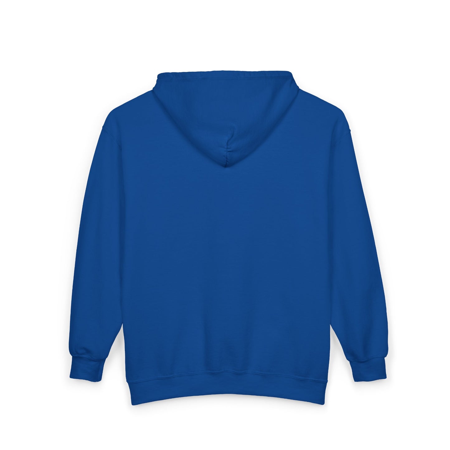 Minimal Wave Zip Hoodie — Subtle Coastal Graphic Full-Zip Sweatshirt