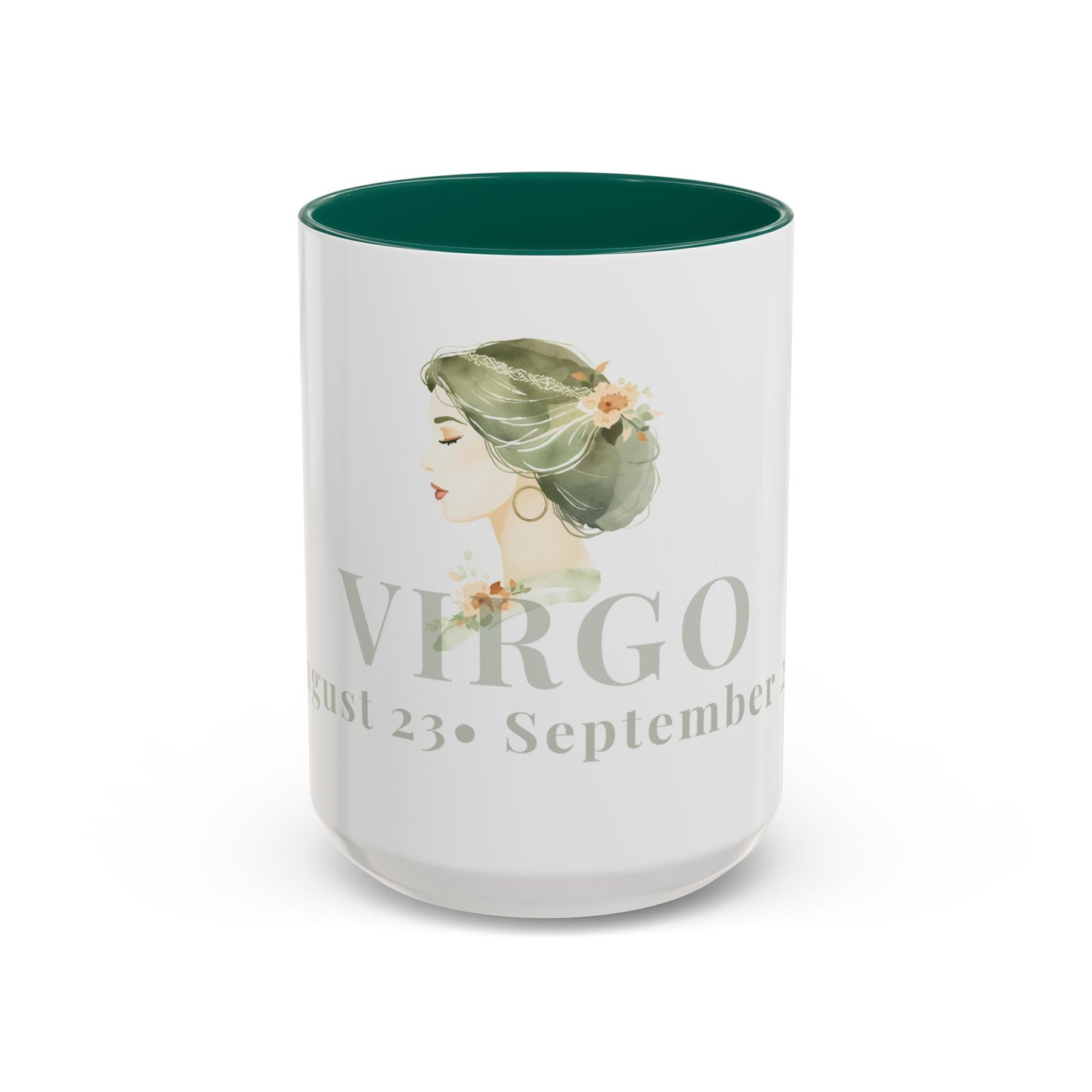 Virgo Zodiac Mug - August 23-September 22 Astrology Coffee Cup - Virgo Maiden Zodiac Sign Mug - 15 oz.