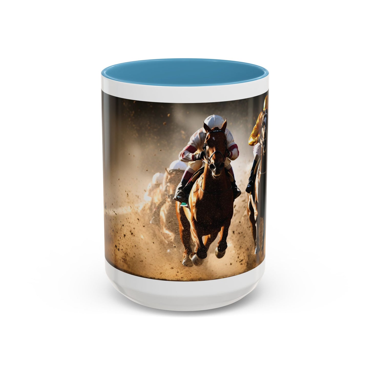 Horse-Inspired Saratoga Coffee Mug, Equestrian Town-Inspired Accent Coffee Mug, 15oz