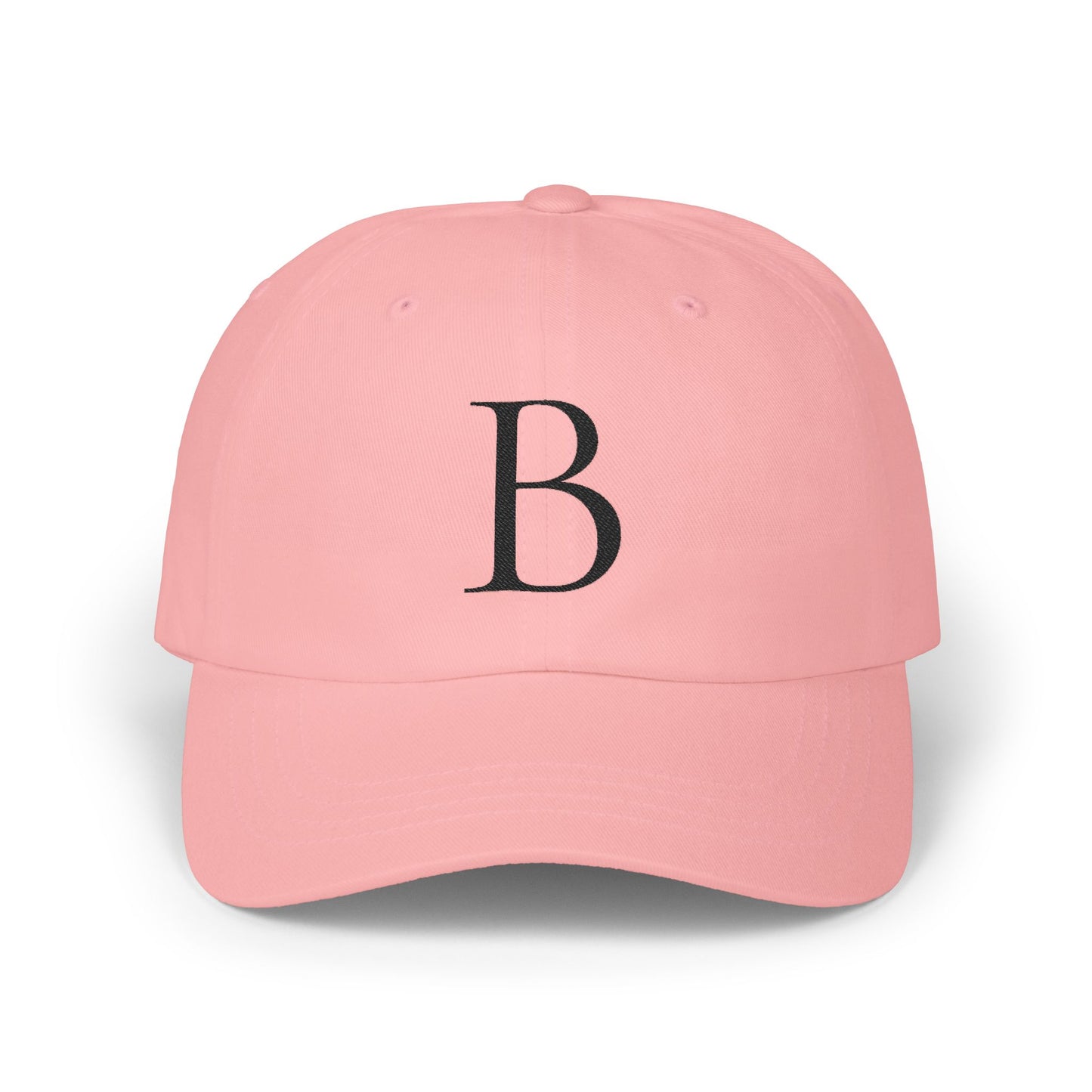 Wear My Story Embroidered Initial Hat - Letter B on the Classic Dad Cap