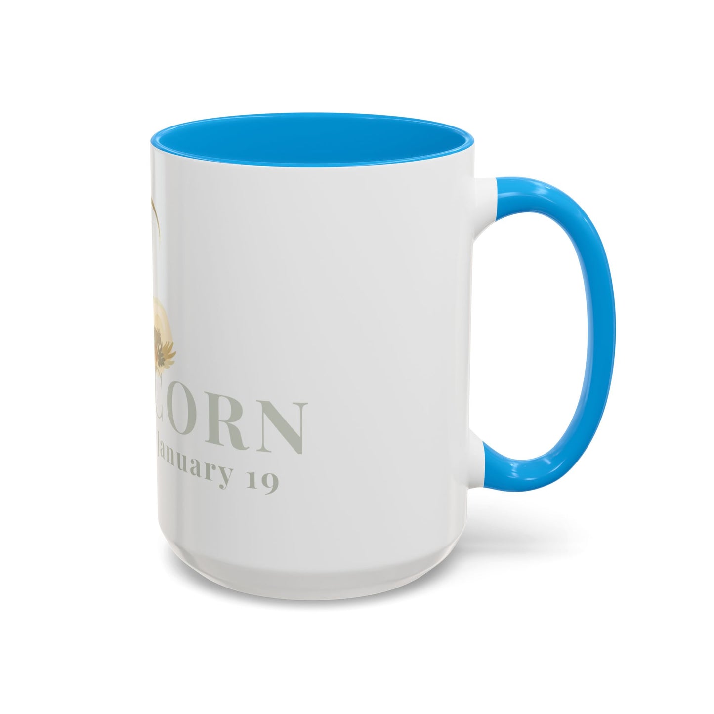 Capricorn Zodiac Mug - December 22- January 19 Astrology Coffee Cup - The Goat  Zodiac Sign Mug - 15 oz.