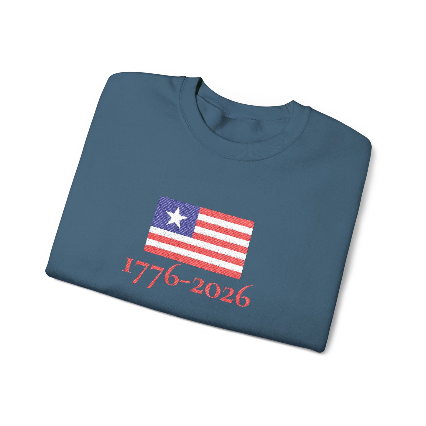 USA  1776–2026 Patriotic Crewneck Sweatshirt