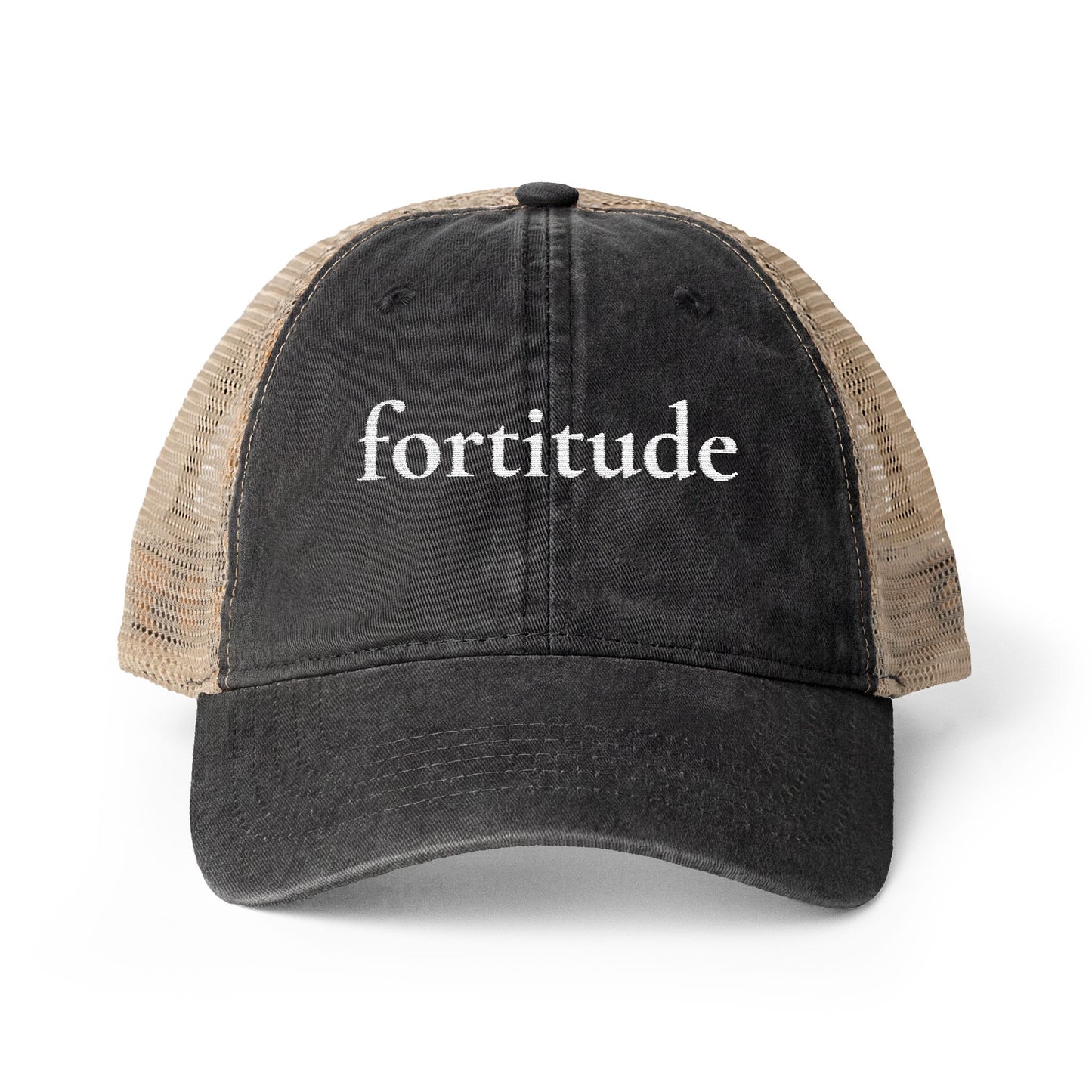 Fortitude Women's Washed Mesh-Back Cap