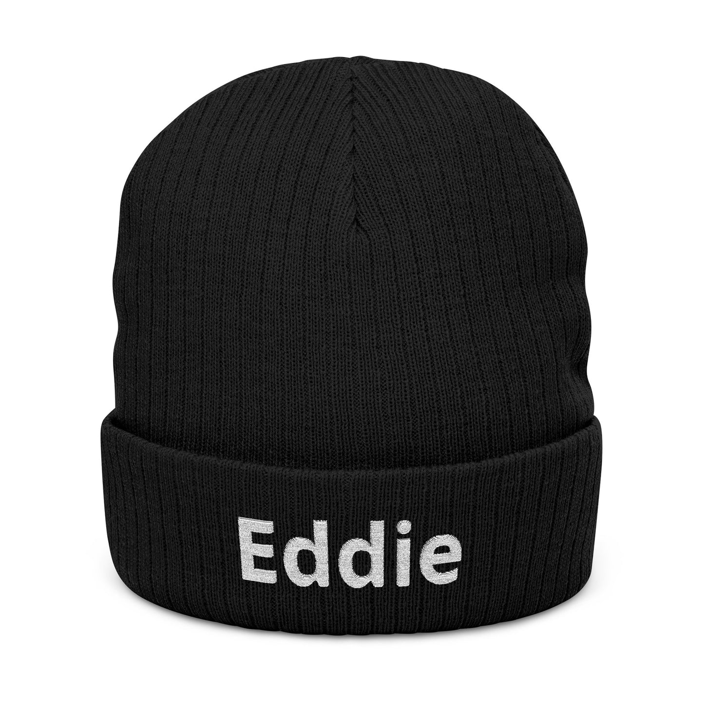 Ribbed Knit Beanie (Embroidery) personalized hat