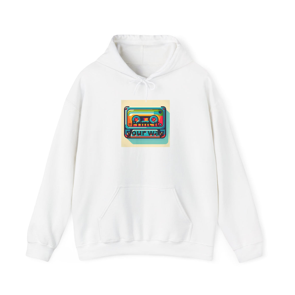 Retro Cassette Tape Hoodie - Unisex Heavy Blend™