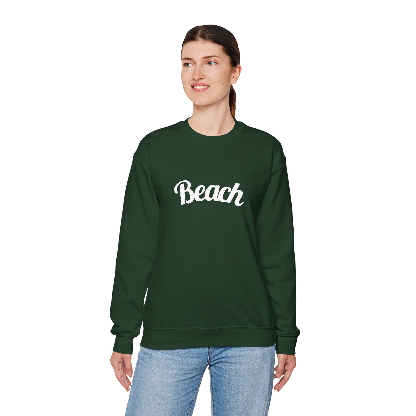 Beach Cozy Crewneck Sweatshirt