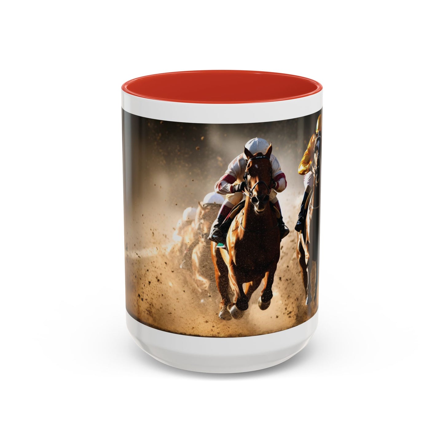 Horse-Inspired Saratoga Coffee Mug, Equestrian Town-Inspired Accent Coffee Mug, 15oz