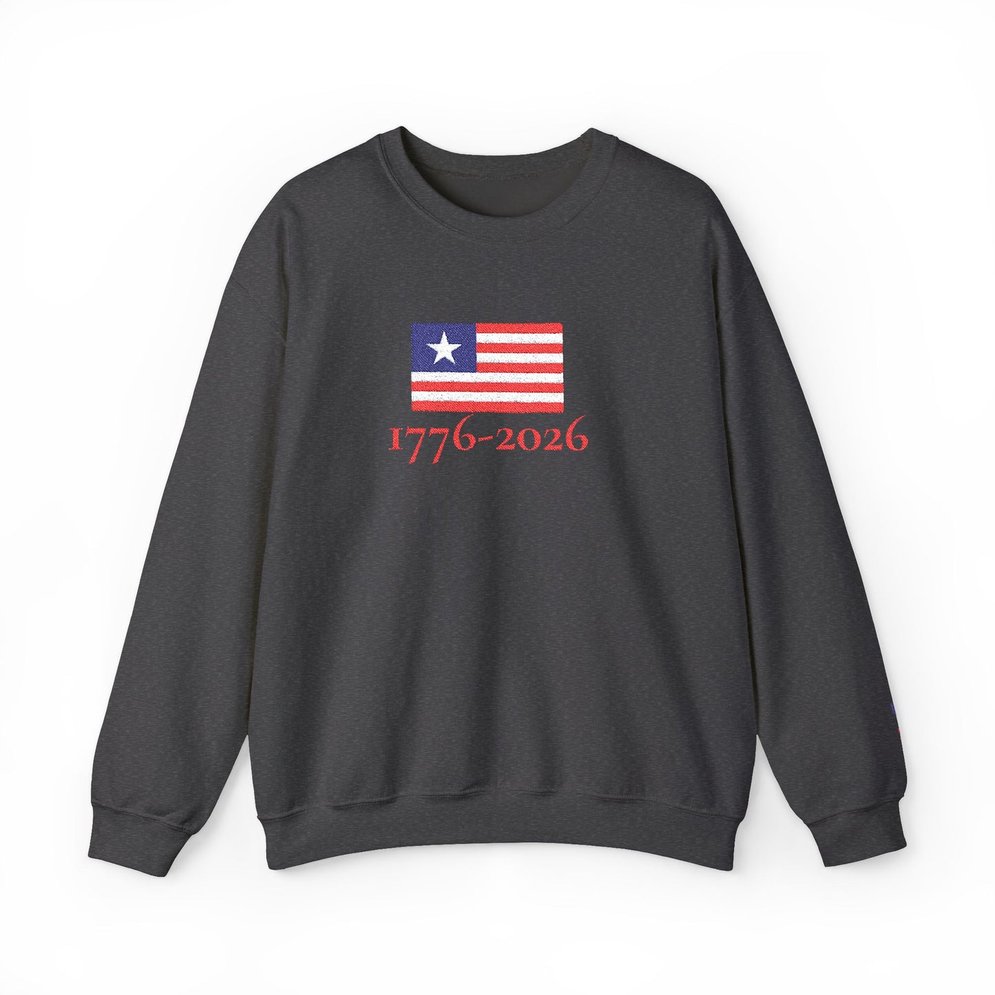 USA  1776–2026 Patriotic Crewneck Sweatshirt