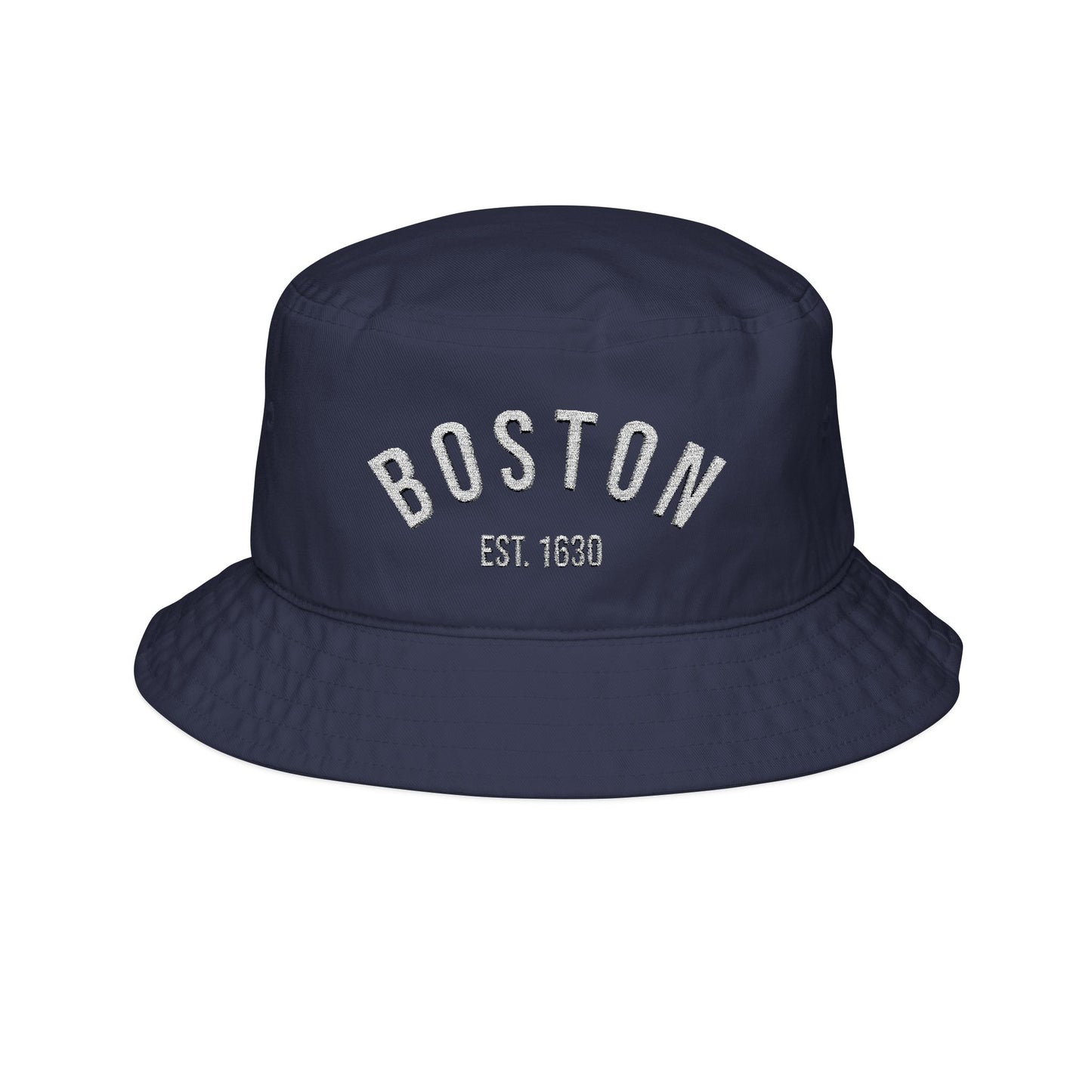 Wear My Story -Boston Embroidered Bucket Hat, Stylish Summer Accessory, Trendy Sun Protection, Unique Gift Idea, Perfect for Festivals, Outdoor Adventures