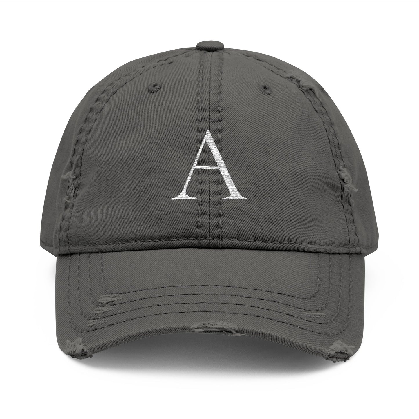 Custom Initial Embroidered Hat/Personalized Monogram Dad Cap (A-Z)