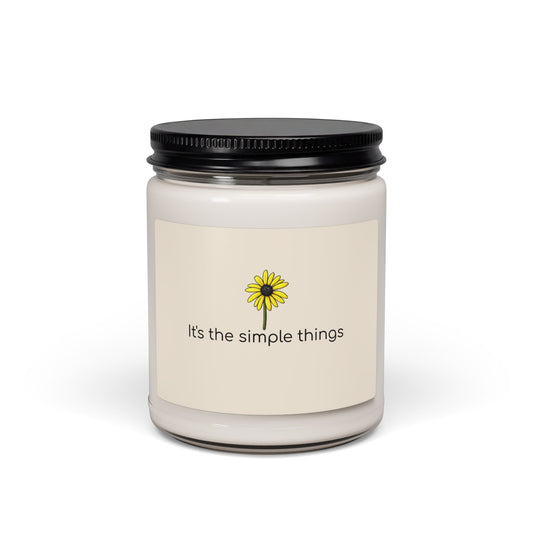 Black-Eyed Susan Candle – It’s the Simple Things- Floral Design 9 oz soy candle - 8 different scents
