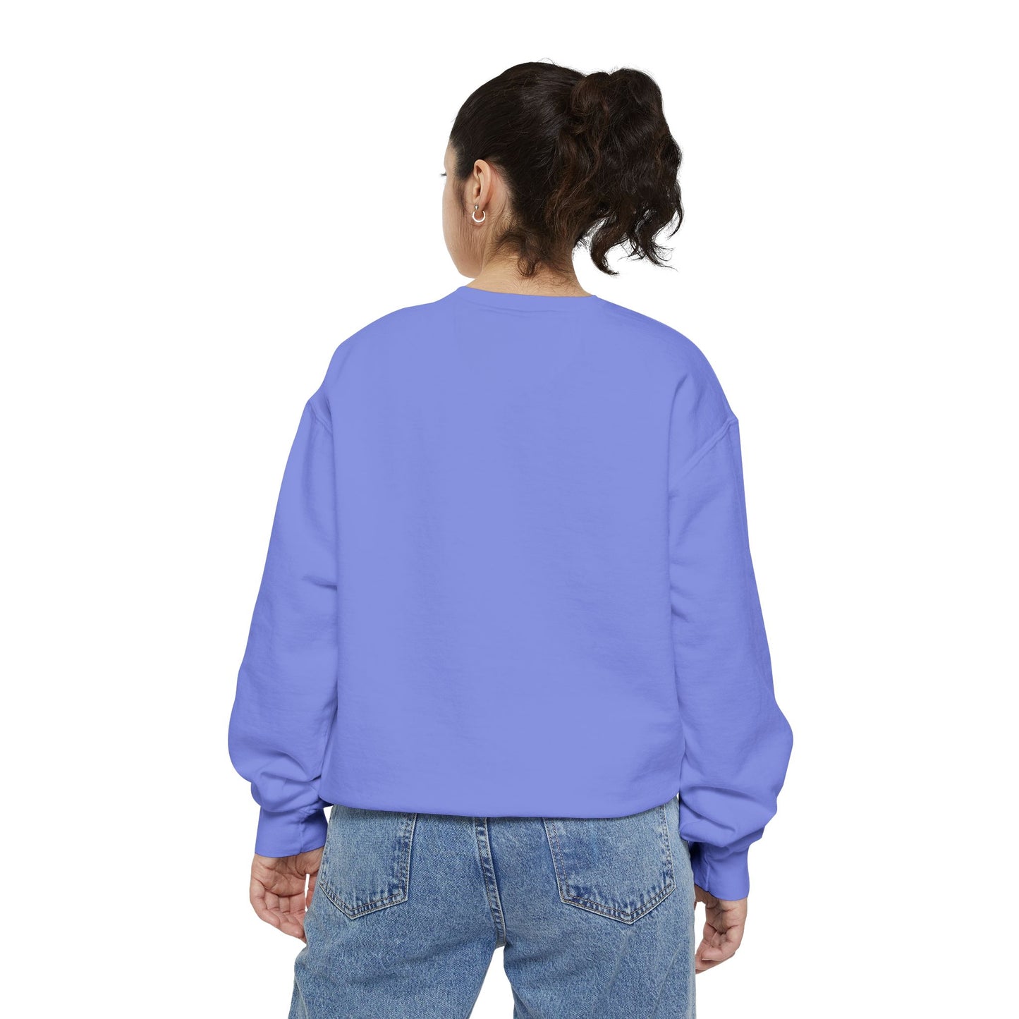Look Up Sweatshirt- Minimal Sun Crewneck