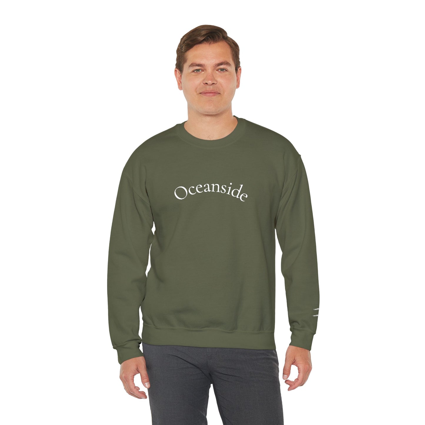 Oceanside Crewneck Sweatshirt — Casual Coastal Pullover