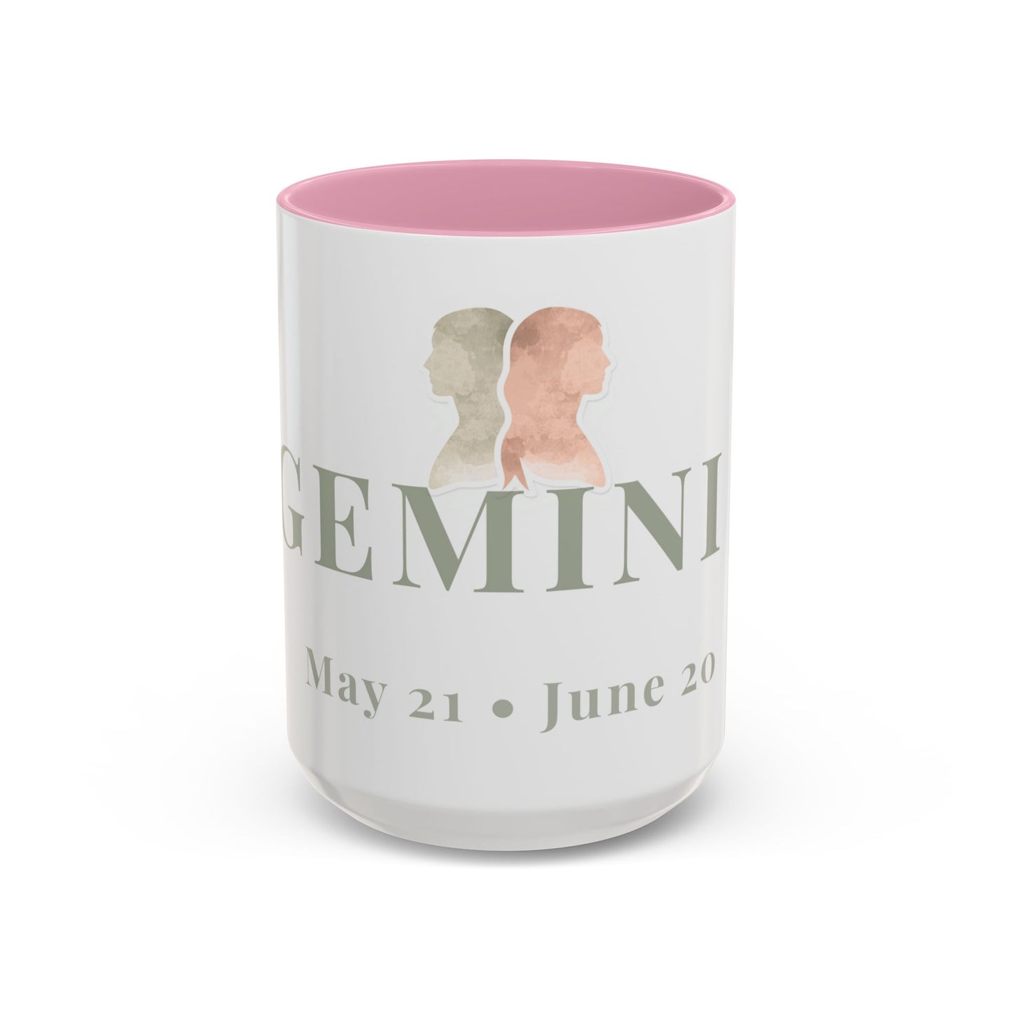 Gemini Zodiac Mug - May 21 - June 20 Astrology Coffee Cup - Twins Zodiac Sign Mug - 15 oz.