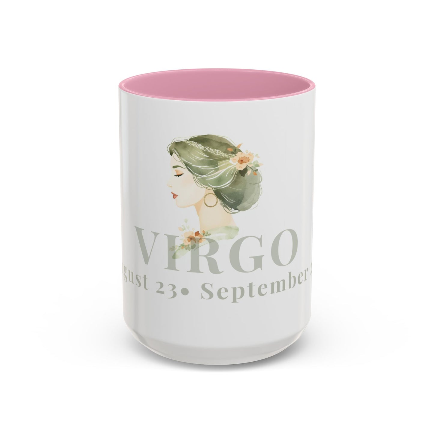 Virgo Zodiac Mug - August 23-September 22 Astrology Coffee Cup - Virgo Maiden Zodiac Sign Mug - 15 oz.