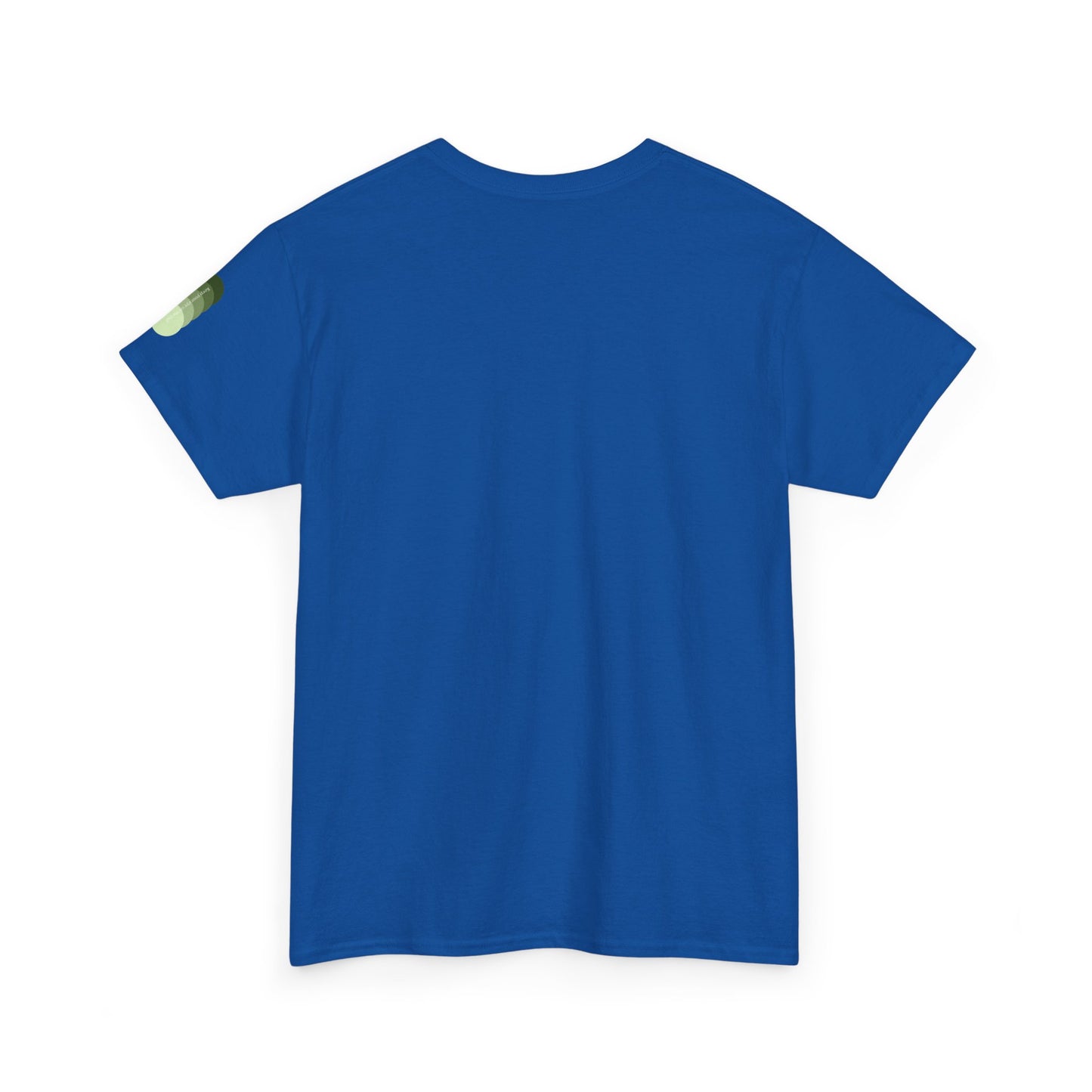 Sea Glass Drift Unisex Heavy Cotton Tee – Abstract Coastal Wave Graphic Shirt | Minimalist Sage Green Aesthetic Tee