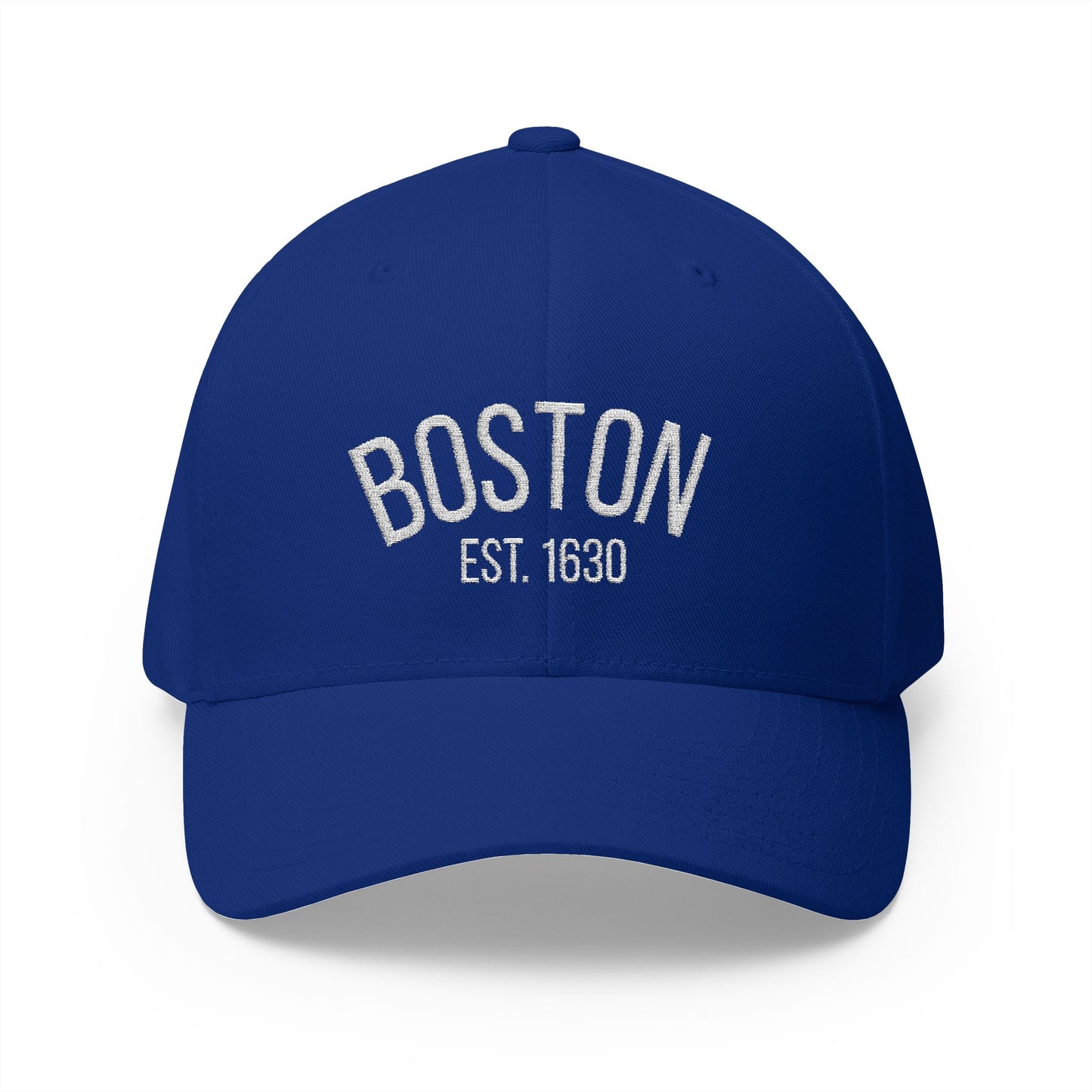 Boston Embroidered Closed-Back Cap, Stylish Baseball Hat, Gift for Sports Fans, Summer Accessory, Casual Outfit
